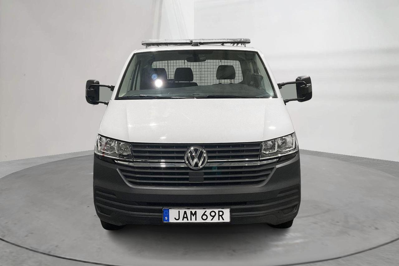 VW Transporter T6 2.0 TDI BMT (150hk) - 18 920 km - Automatyczna - biały - 2024