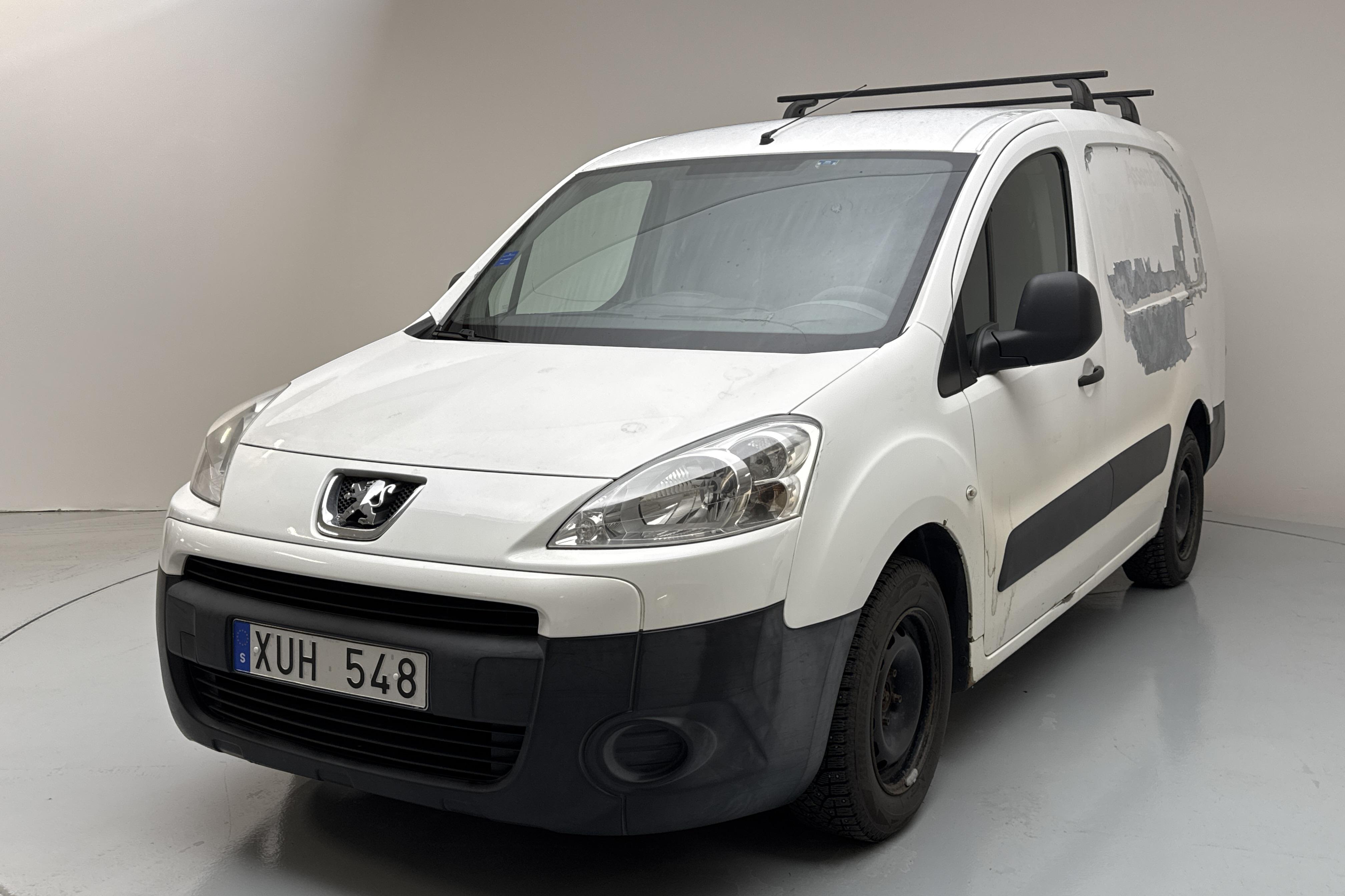 Peugeot Partner 1.6 e-HDI Skåp (90hk) - 115 120 km - Manualna - biały - 2012