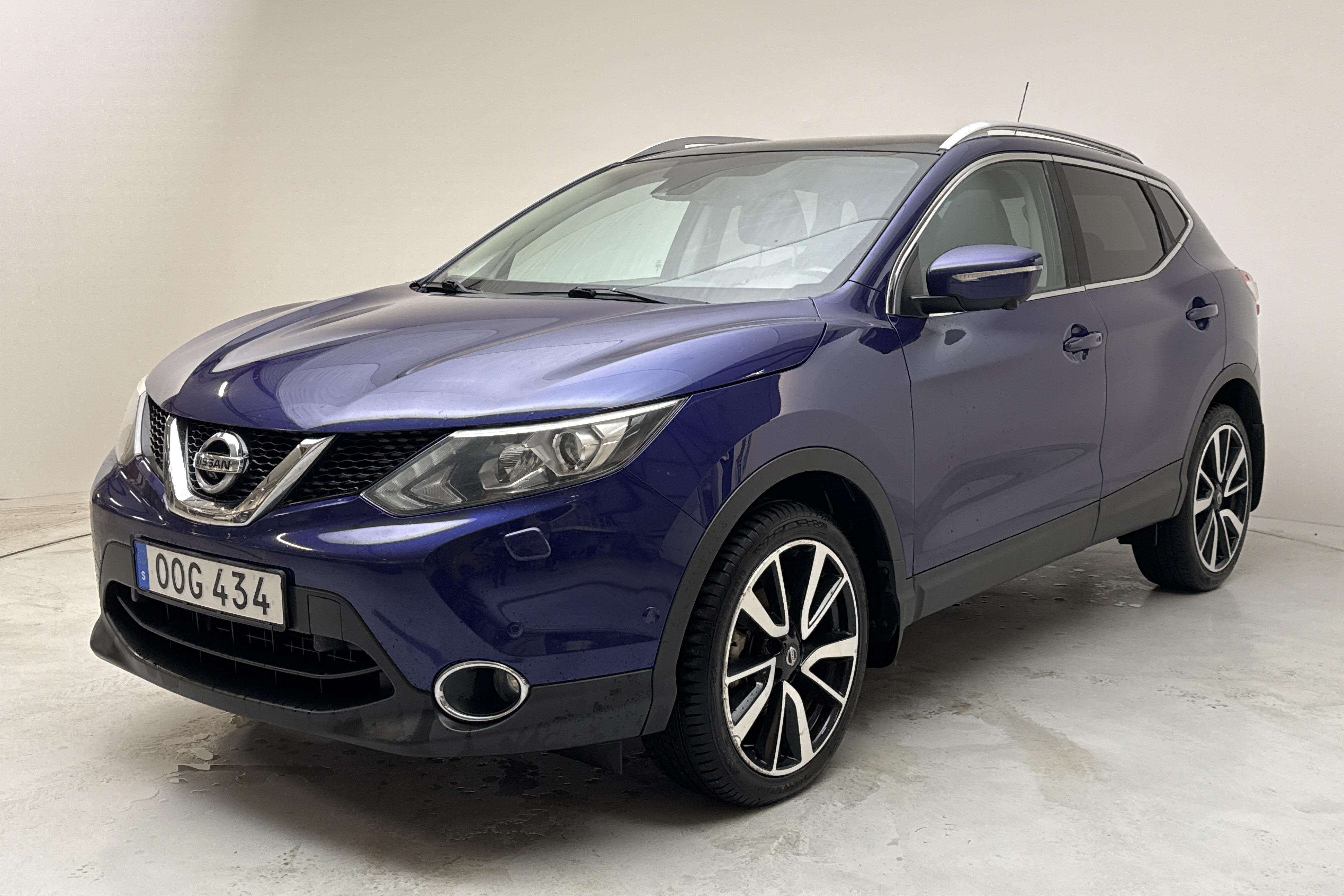 Nissan Qashqai 1.5 dCi (110hk) - 16 582 mil - Manuell - blå - 2014