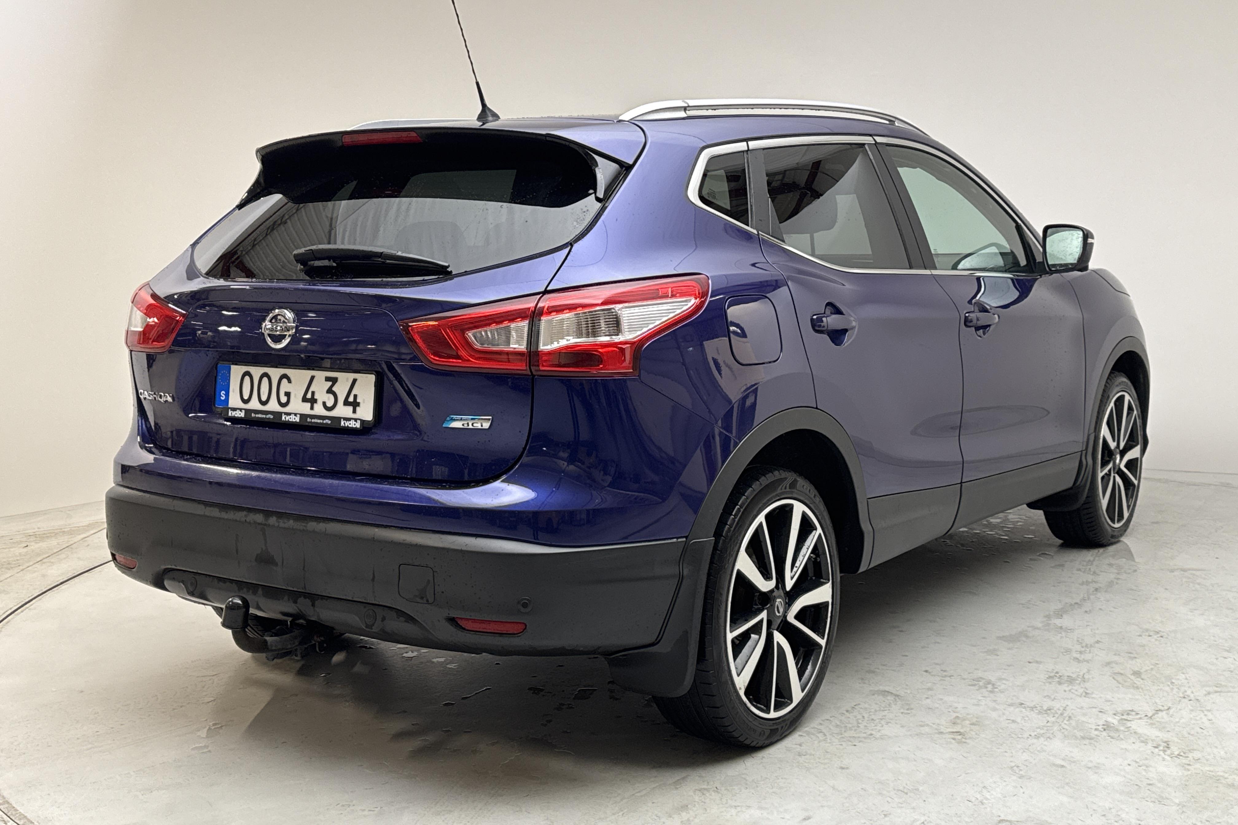 Nissan Qashqai 1.5 dCi (110hk) - 16 582 mil - Manuell - blå - 2014