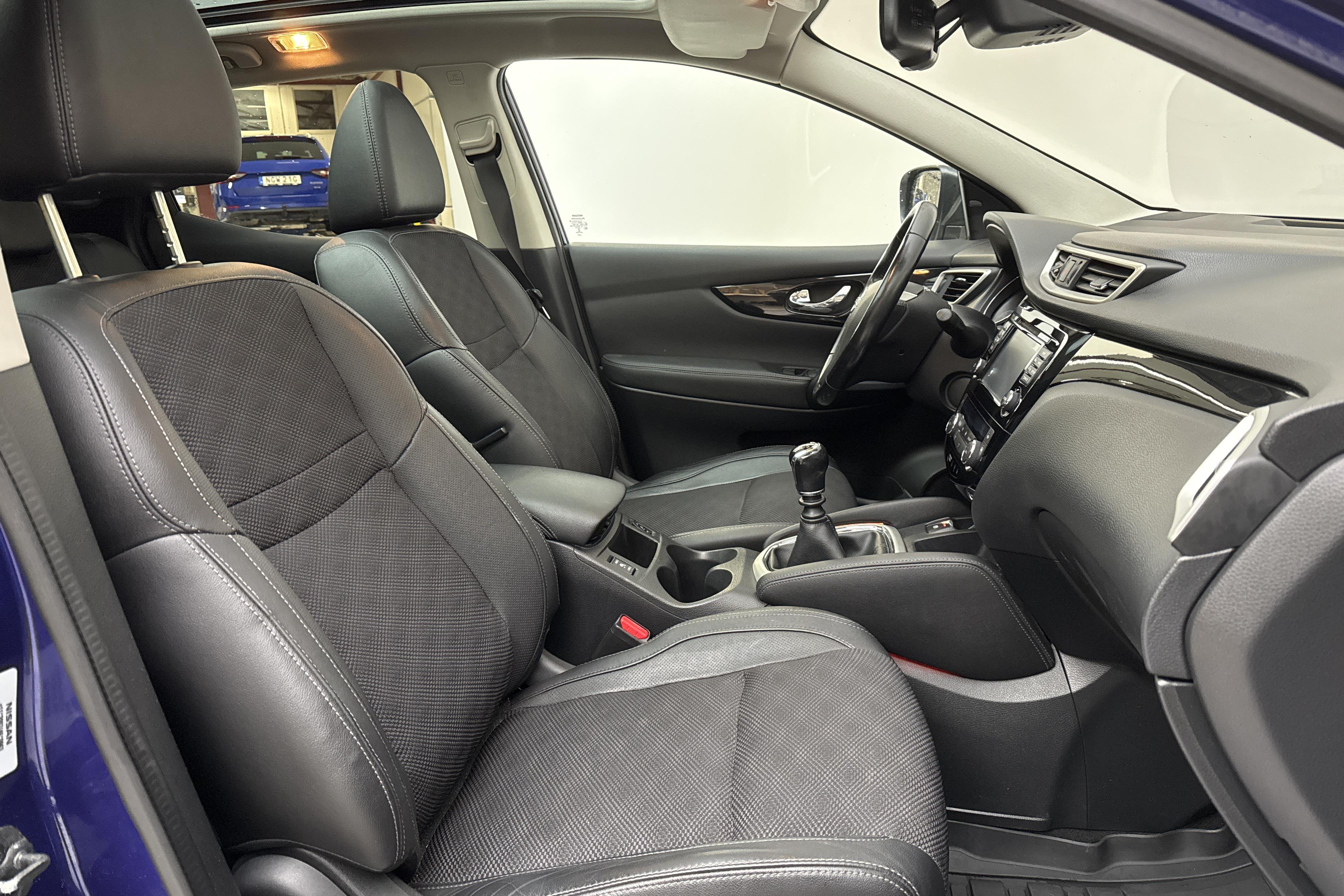 Nissan Qashqai 1.5 dCi (110hk) - 16 582 mil - Manuell - blå - 2014