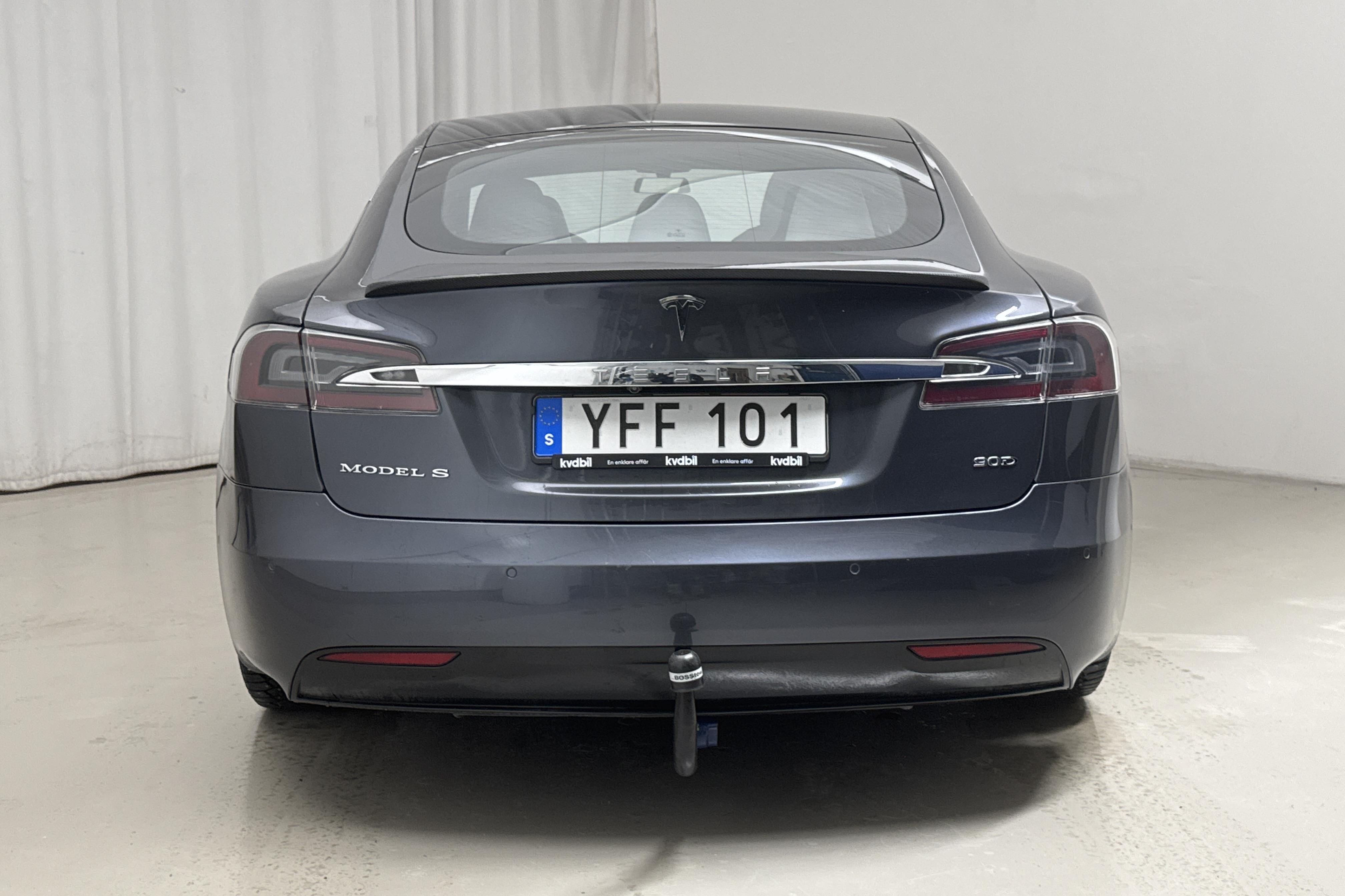 Tesla Model S 90D - 18 594 mil - Automat - grå - 2017