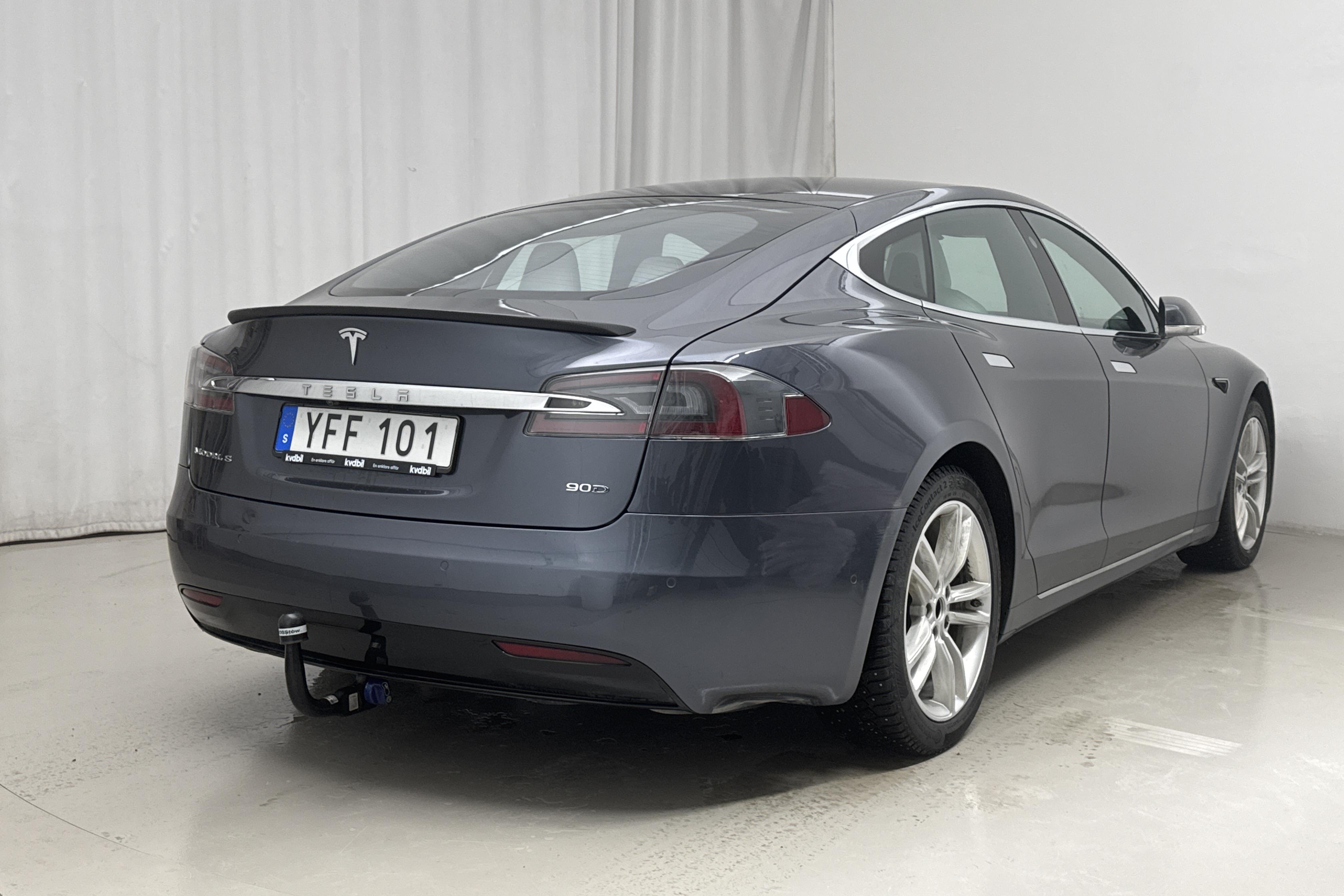 Tesla Model S 90D - 18 594 mil - Automat - grå - 2017