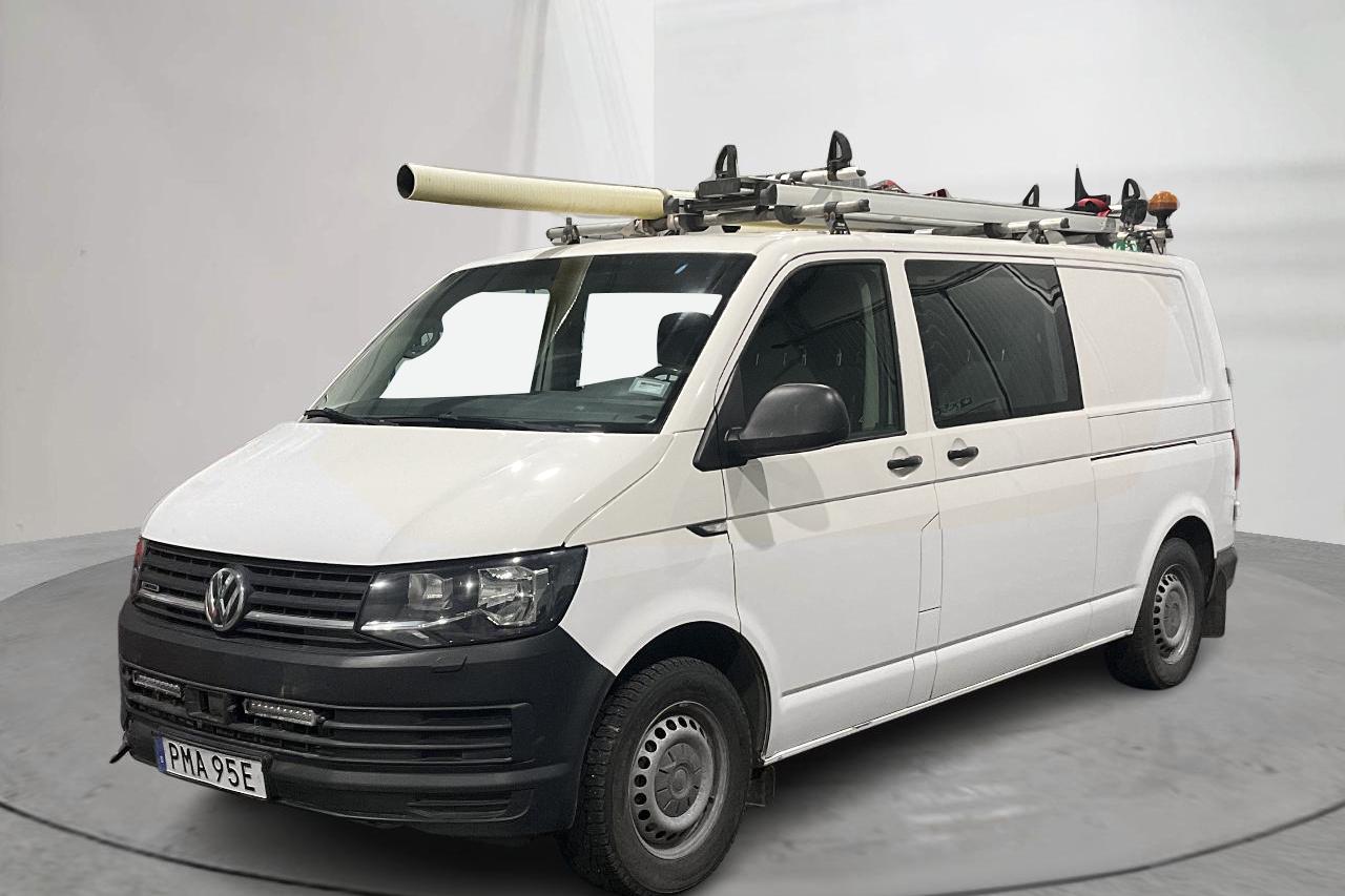 VW Transporter T6 2.0 TDI BMT Skåp 4MOTION (150hk) - 16 354 mil - Manuell - vit - 2019