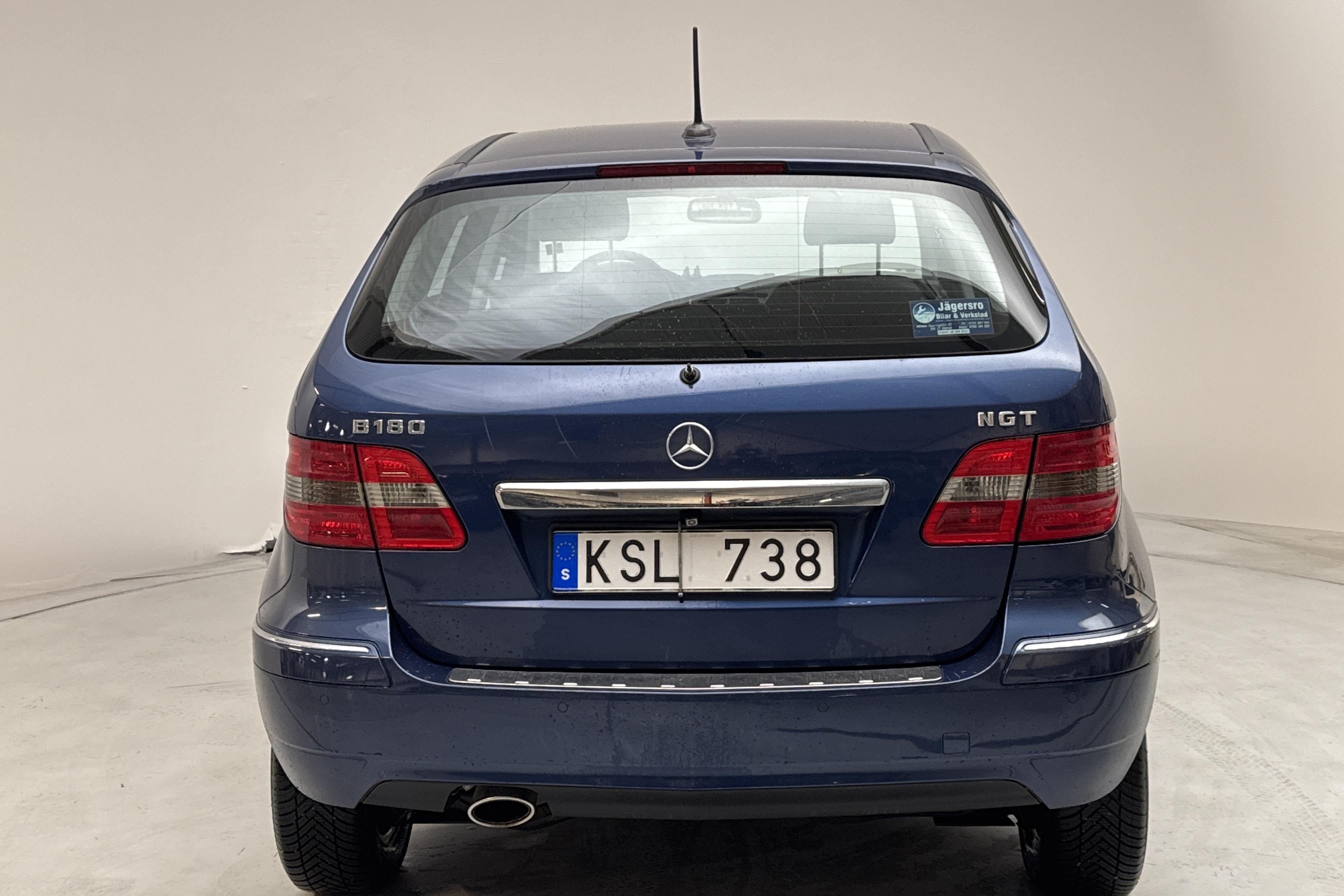 Mercedes B 180 NGT BlueEfficiency (116hk) - 229 730 km - Manual - blue - 2010