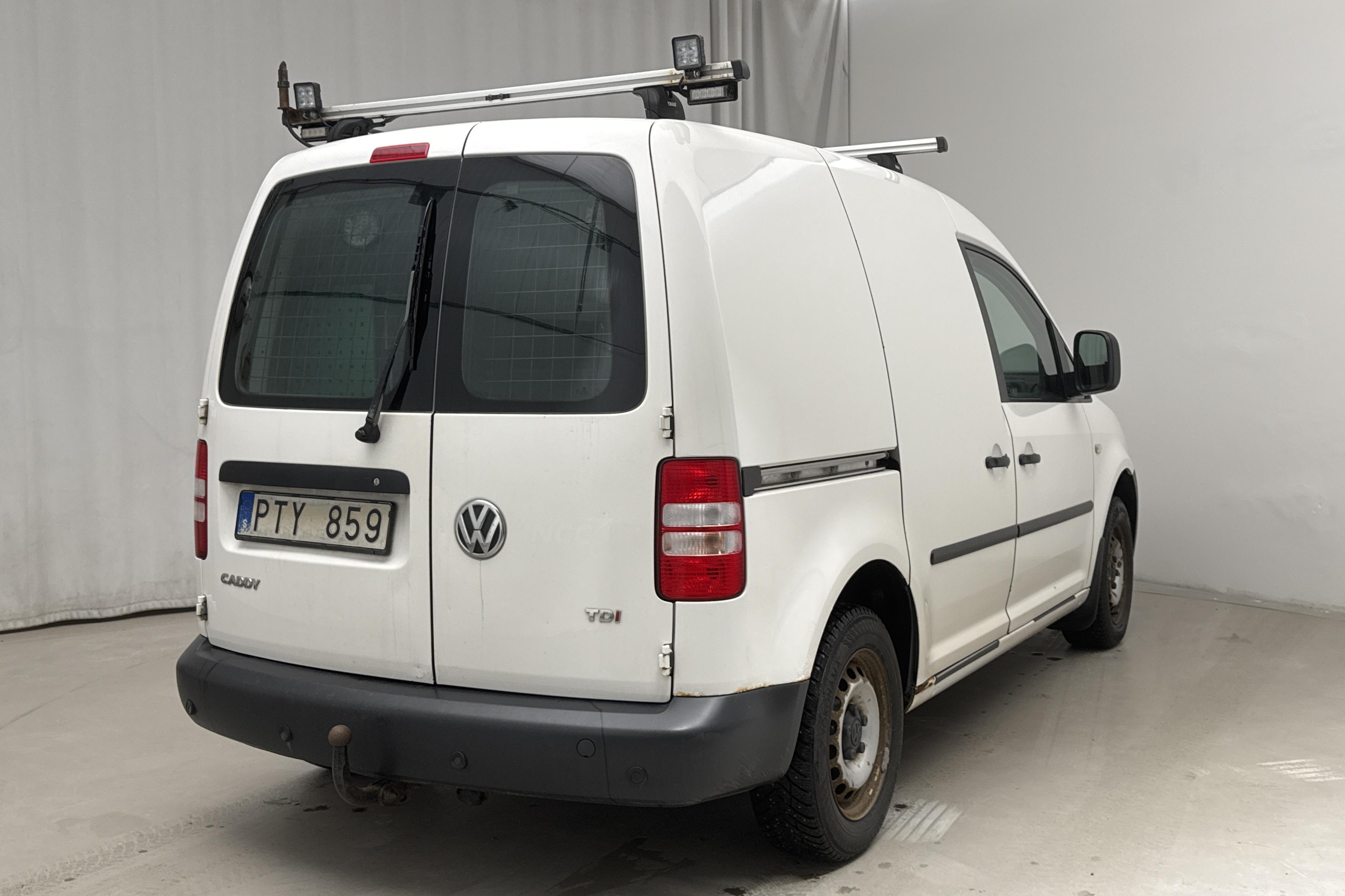 VW Caddy 1.6 TDI Skåp (102hk) - 25 452 mil - Manuell - vit - 2012