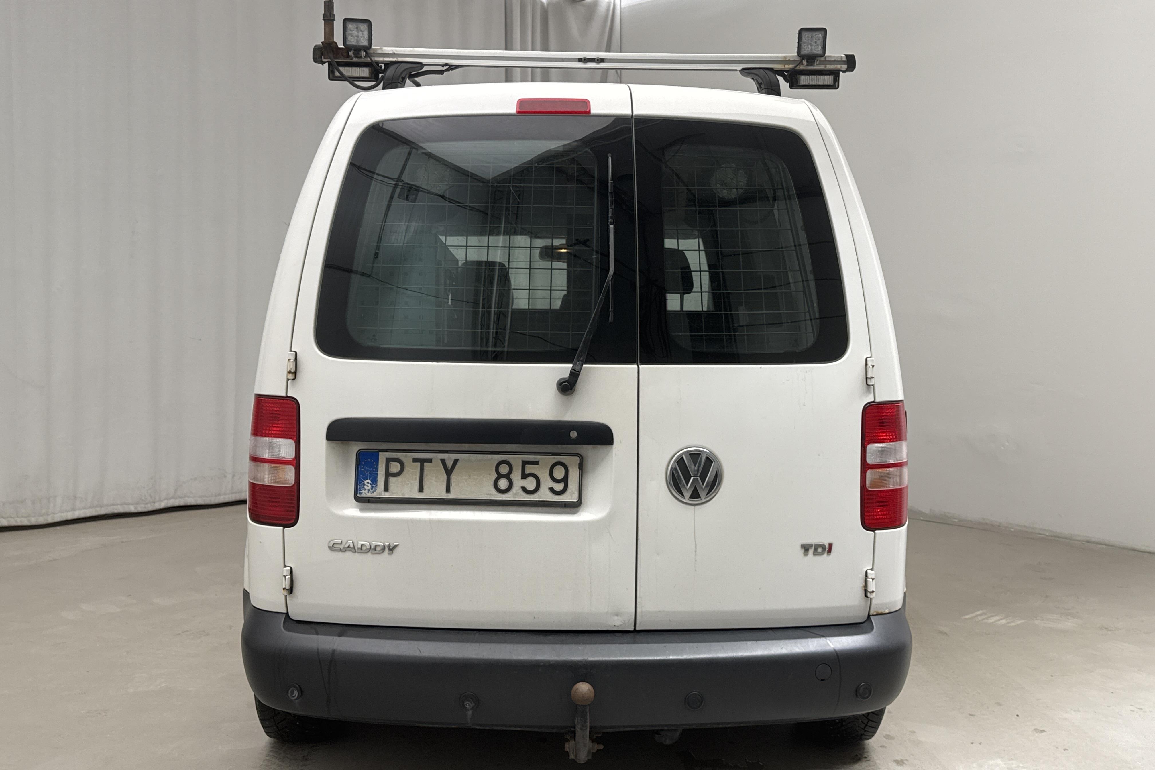 VW Caddy 1.6 TDI Skåp (102hk) - 25 452 mil - Manuell - vit - 2012