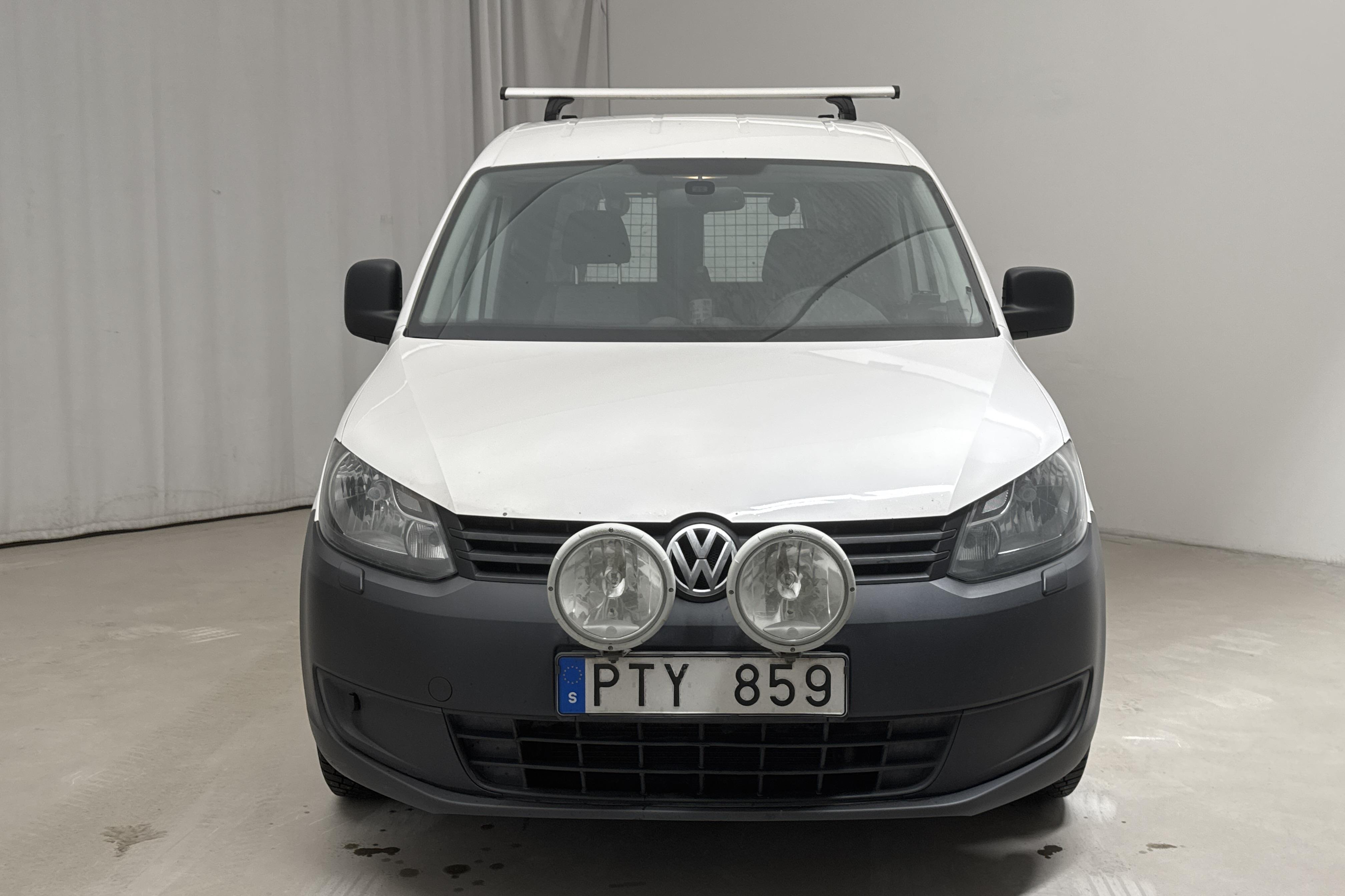 VW Caddy 1.6 TDI Skåp (102hk) - 25 452 mil - Manuell - vit - 2012