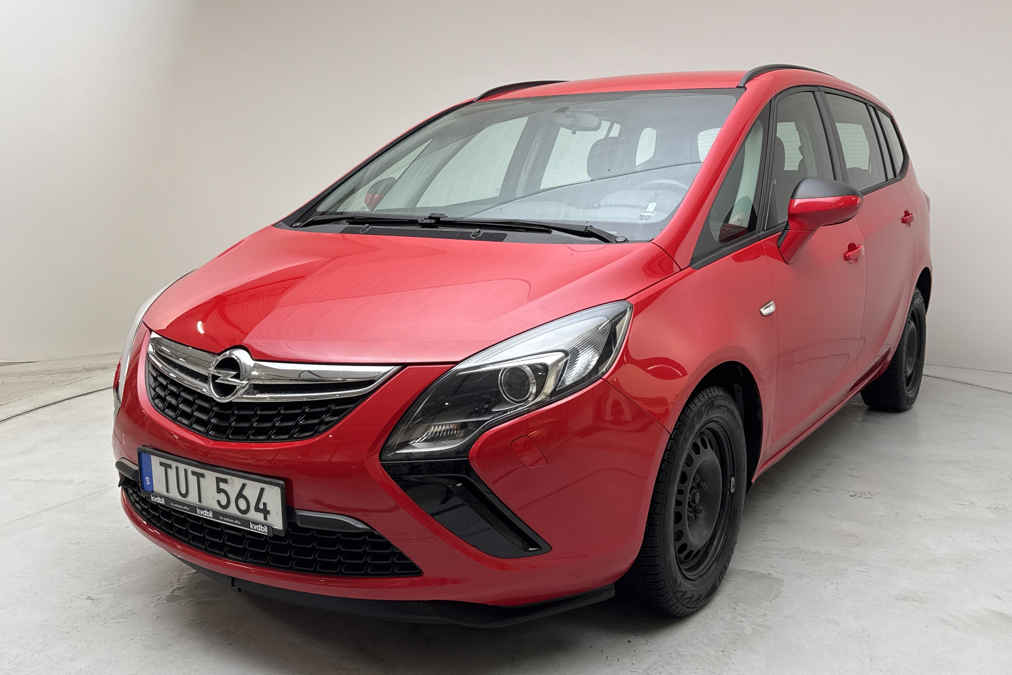 Opel Zafira Tourer 1.6 CNG ecoFLEX (150hk) - 9 218 mil - Manuell - röd - 2014