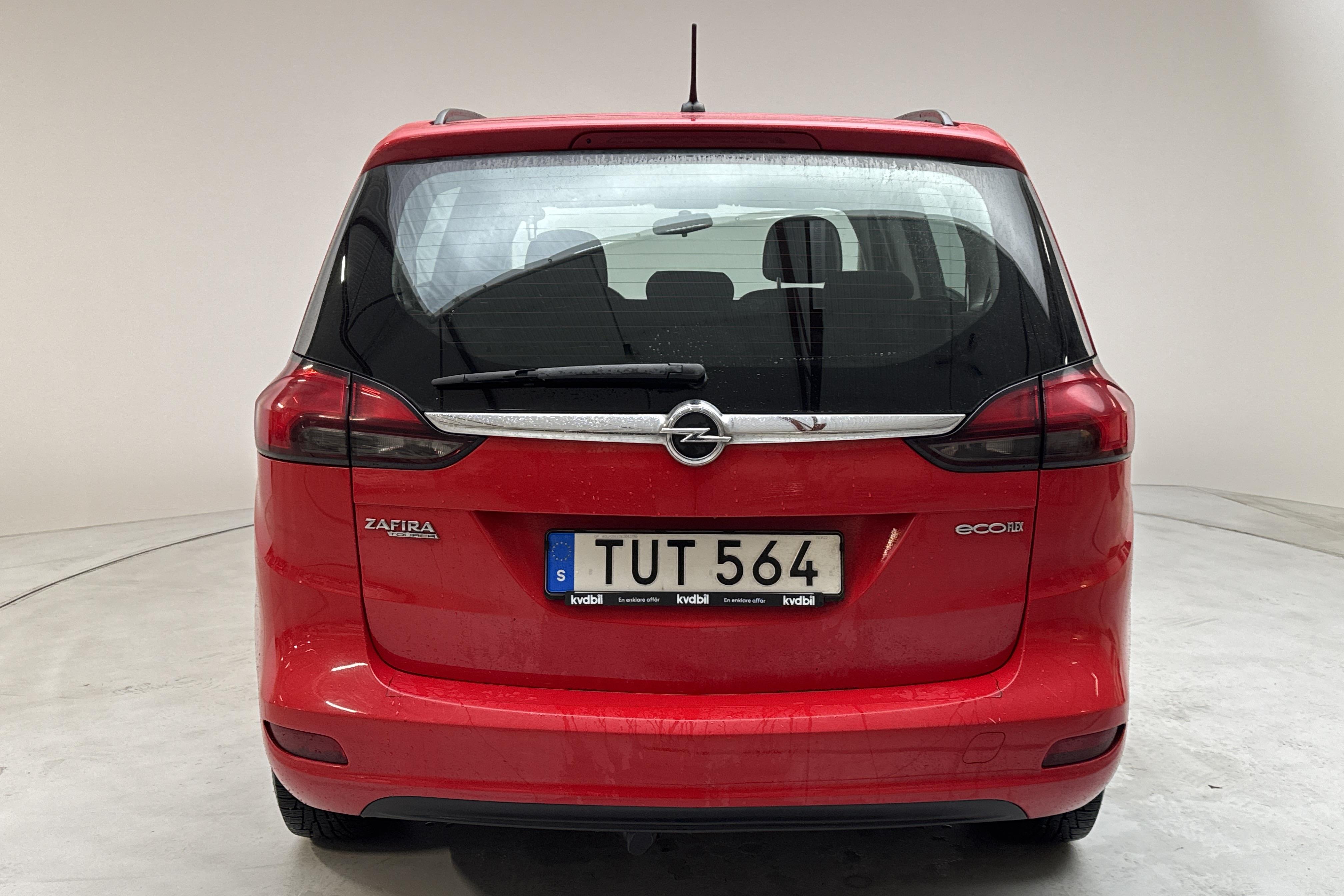 Opel Zafira Tourer 1.6 CNG ecoFLEX (150hk) - 9 218 mil - Manuell - röd - 2014