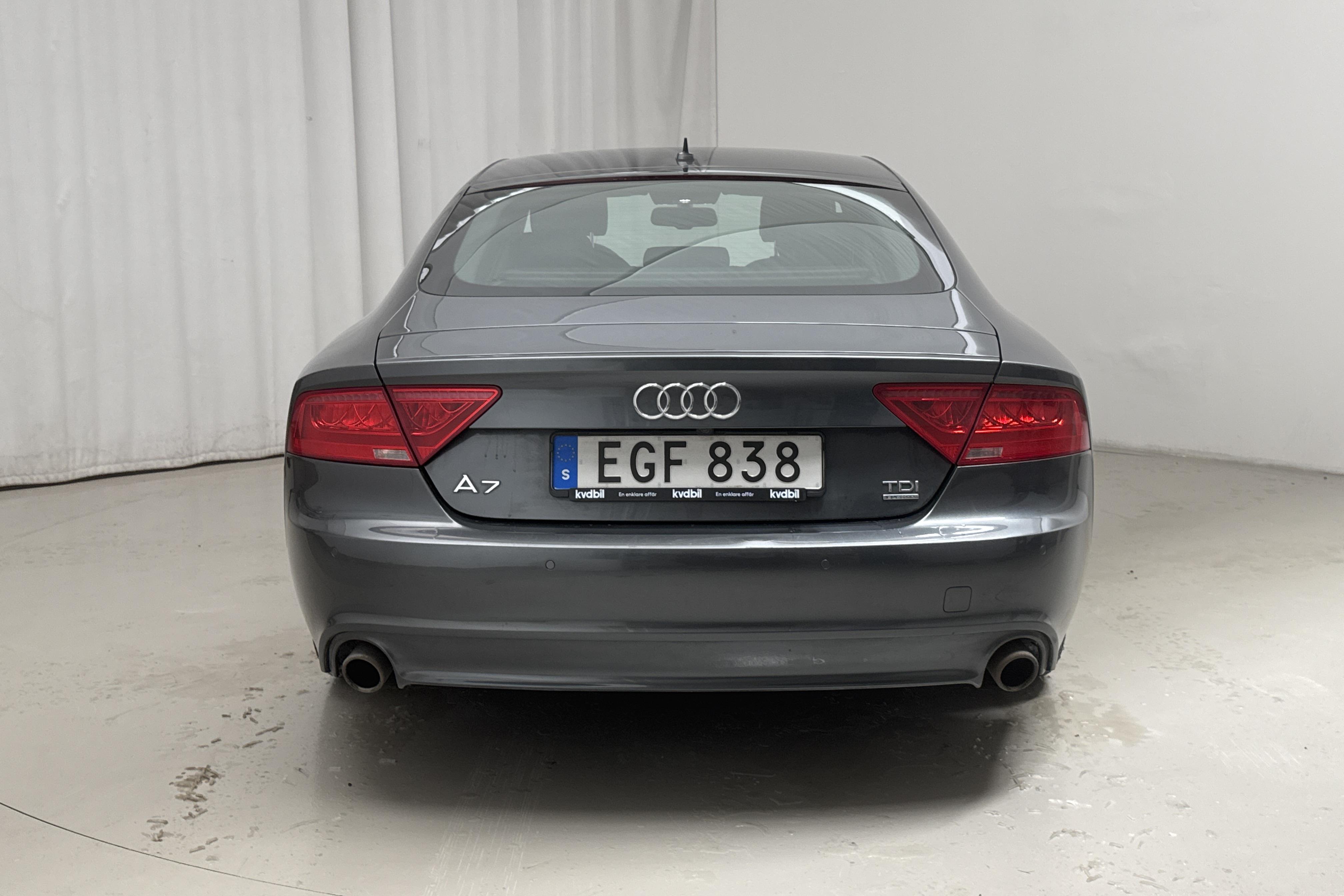 Audi A7 3.0 TDI Sportback quattro (204hk) - 22 218 mil - Automat - grå - 2014