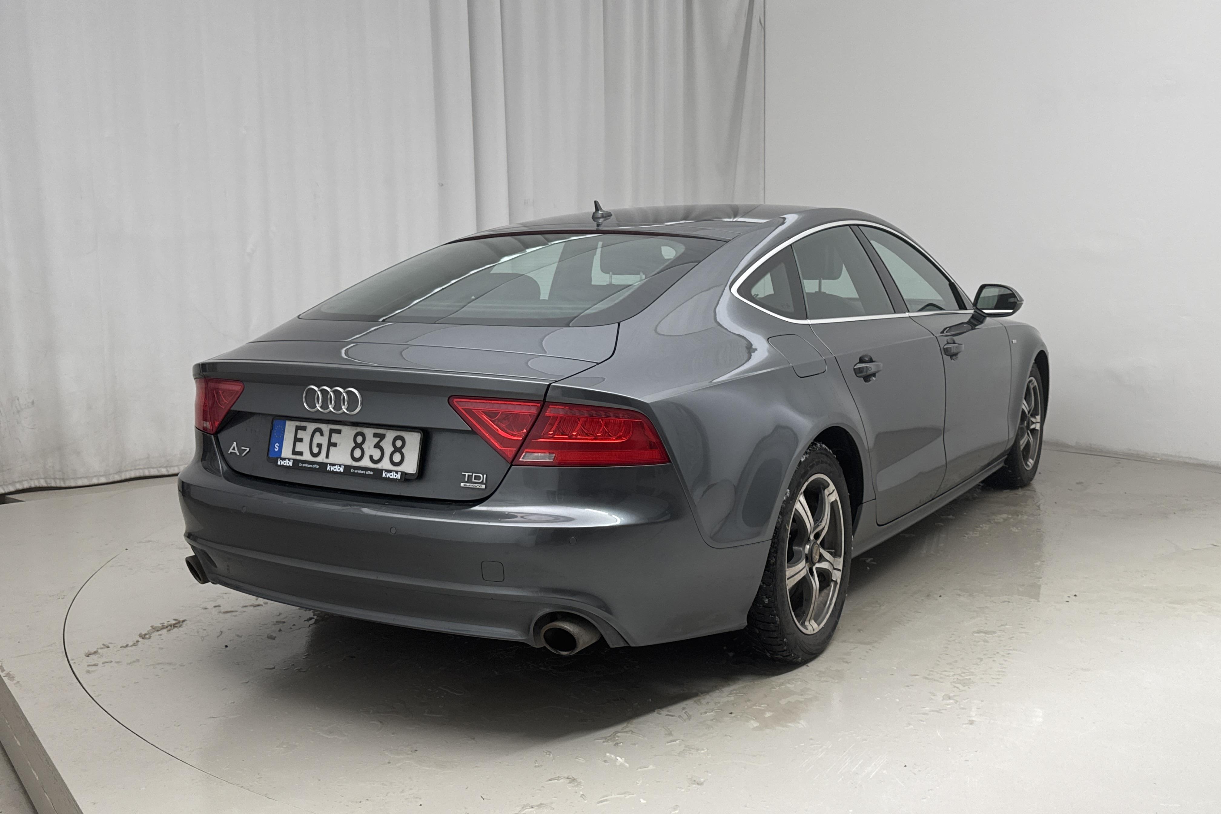 Audi A7 3.0 TDI Sportback quattro (204hk) - 22 218 mil - Automat - grå - 2014