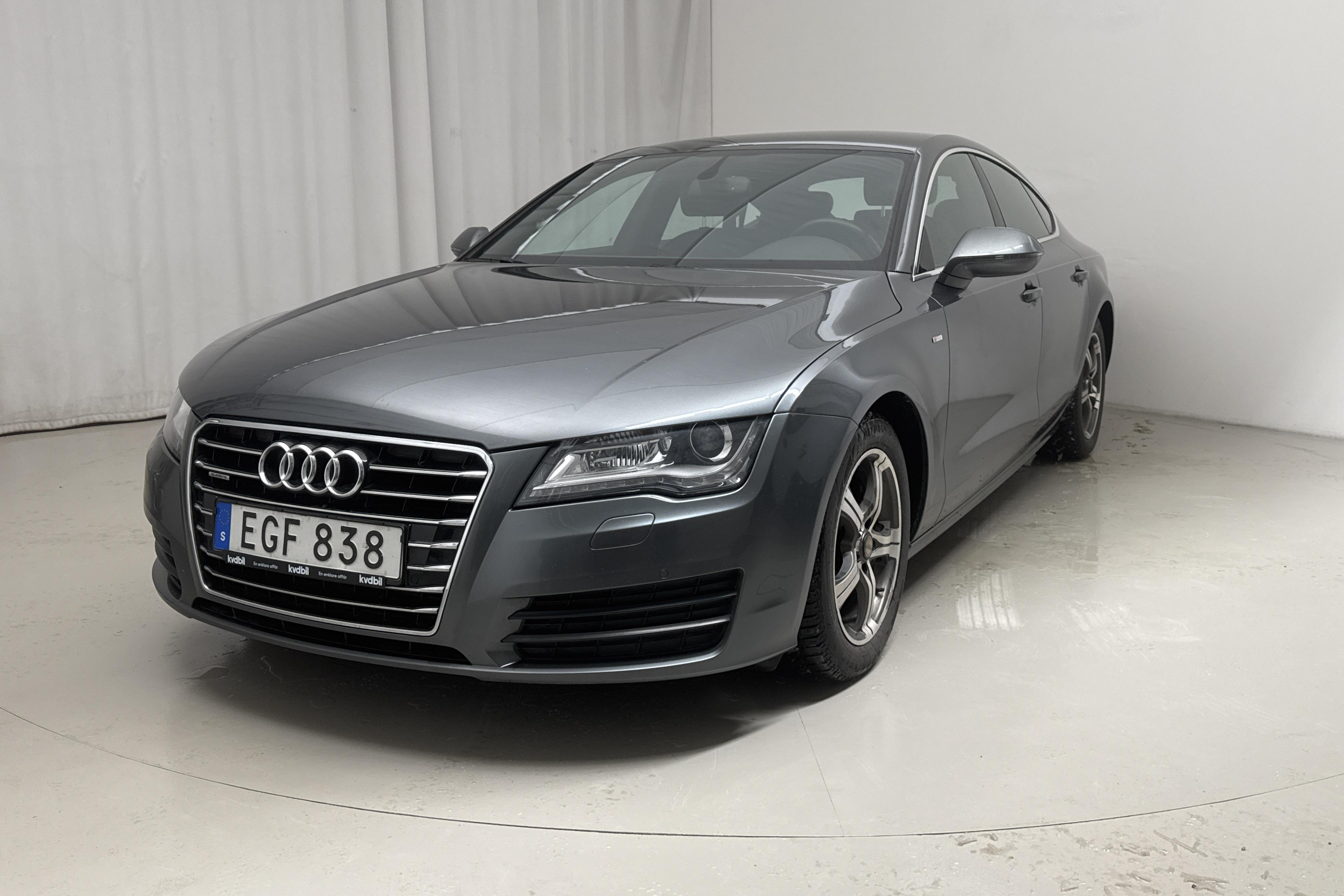 Audi A7 3.0 TDI Sportback quattro (204hk) - 22 218 mil - Automat - grå - 2014