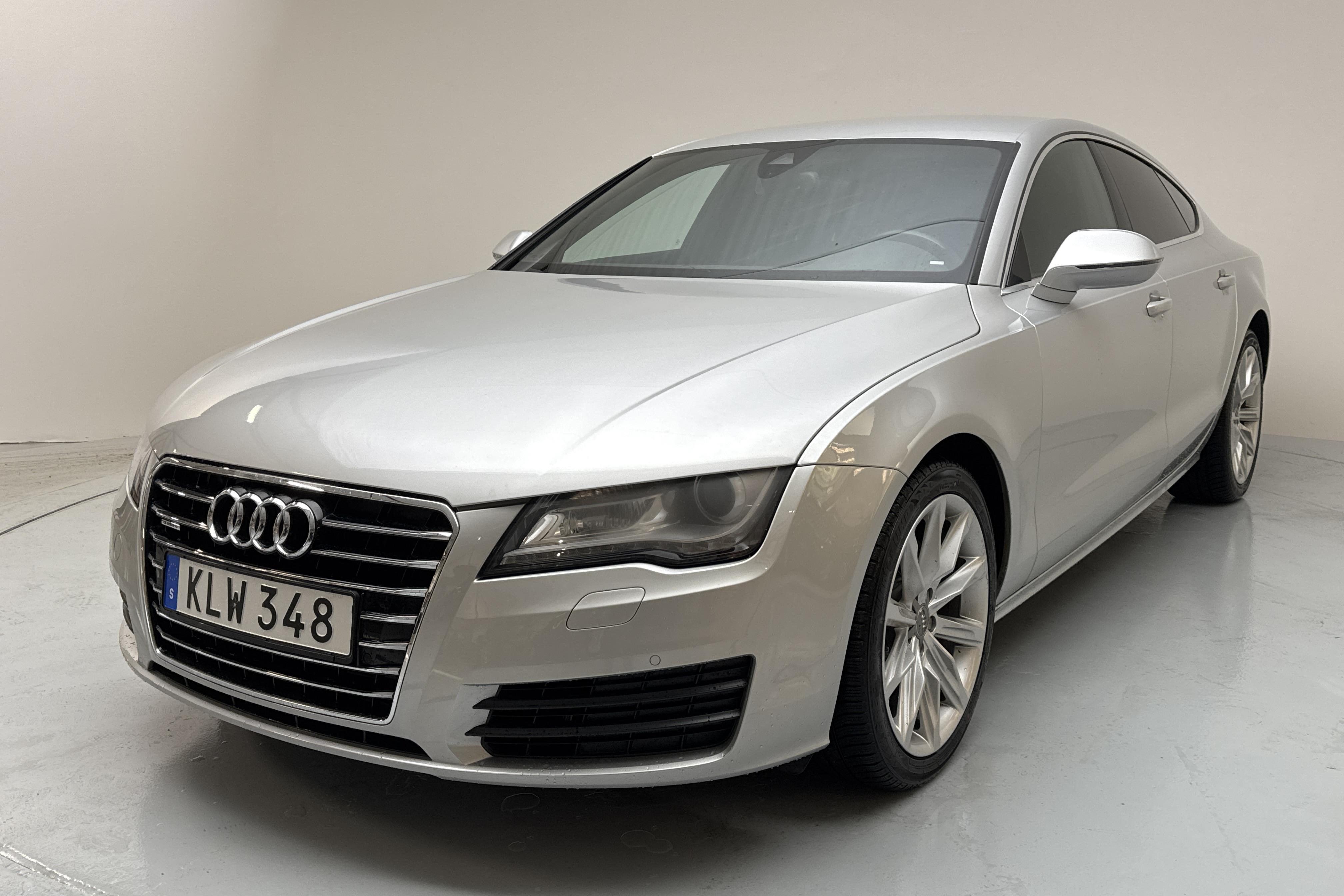 Audi A7 3.0 TDI Sportback quattro (204hk) - 17 259 mil - Automat - silver - 2014