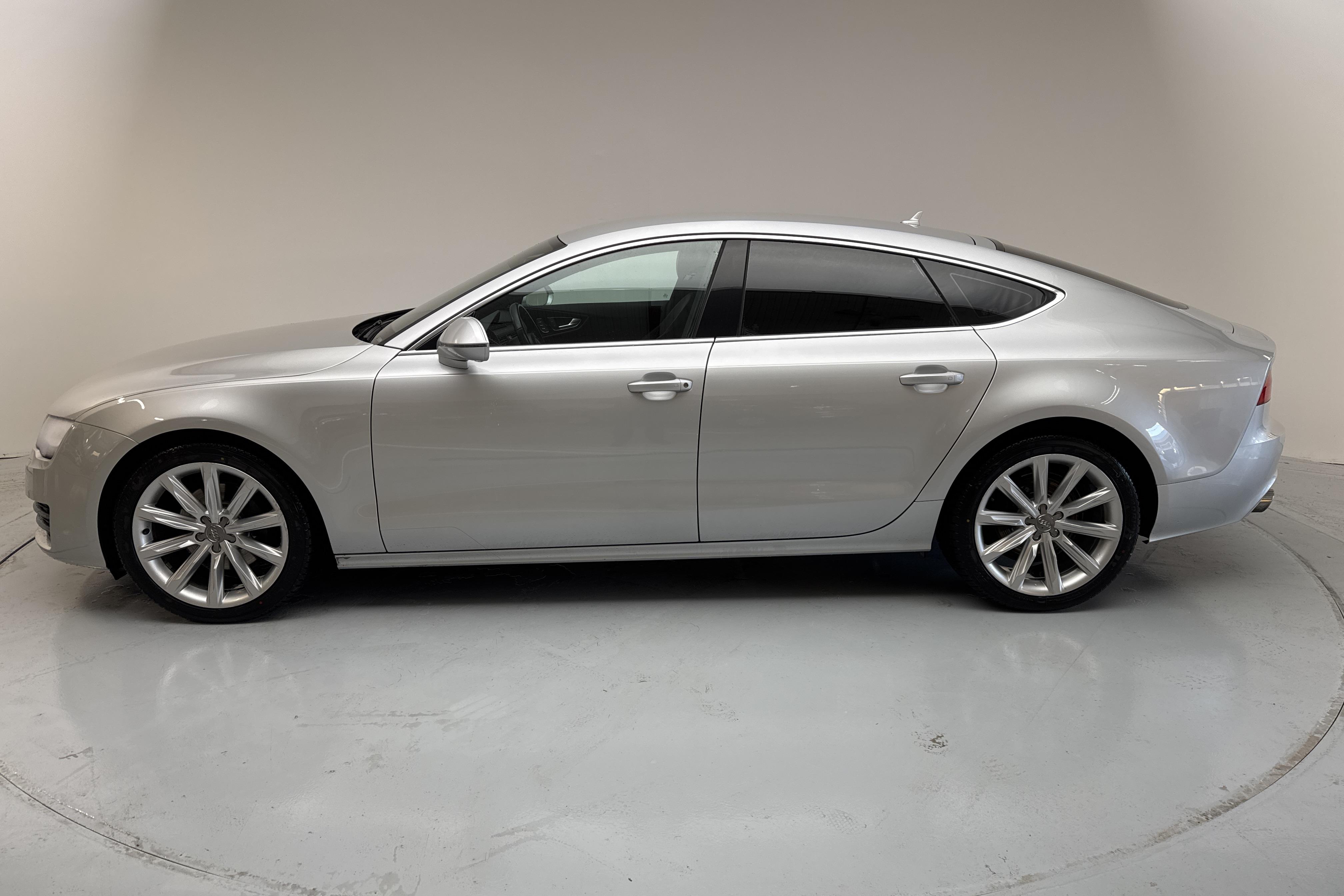 Audi A7 3.0 TDI Sportback quattro (204hk) - 17 259 mil - Automat - silver - 2014