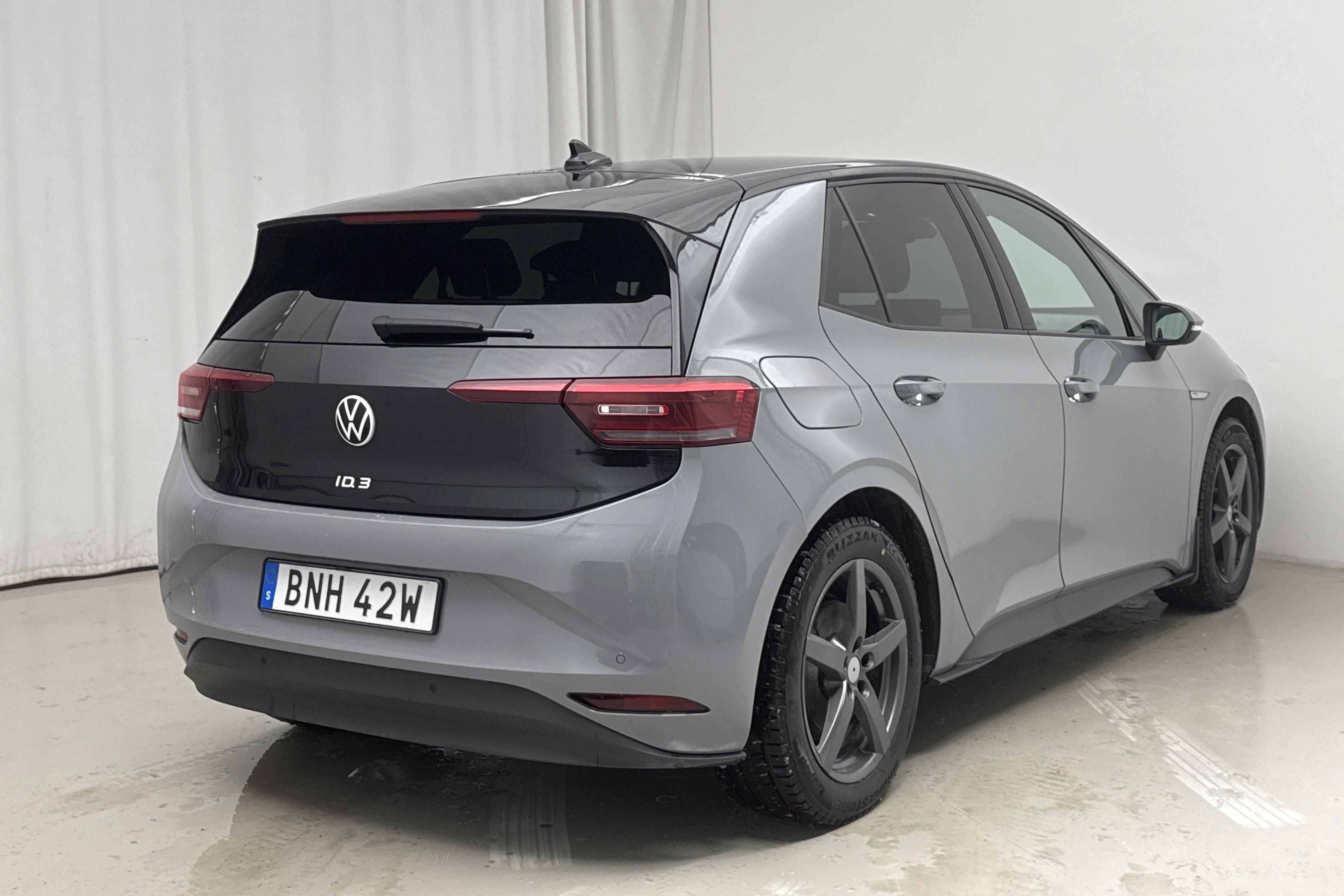 VW ID.3 58kWh (204hk) - 124 200 km - Automatic - gray - 2021