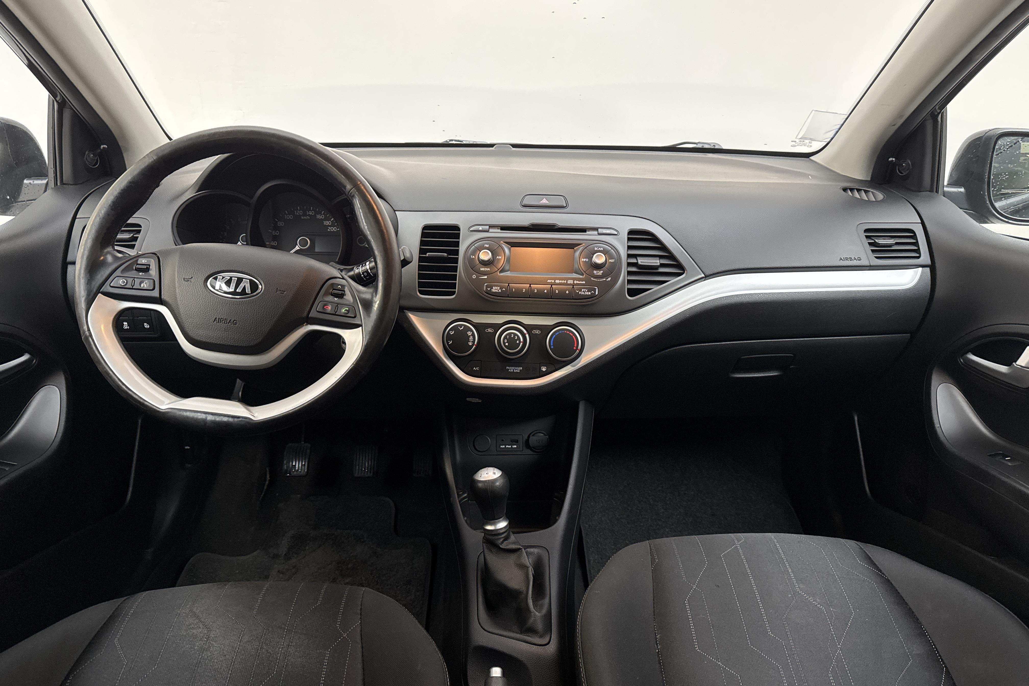 KIA Picanto 1.0 5dr (69hk) - 81 430 km - Manualna - czarny - 2015