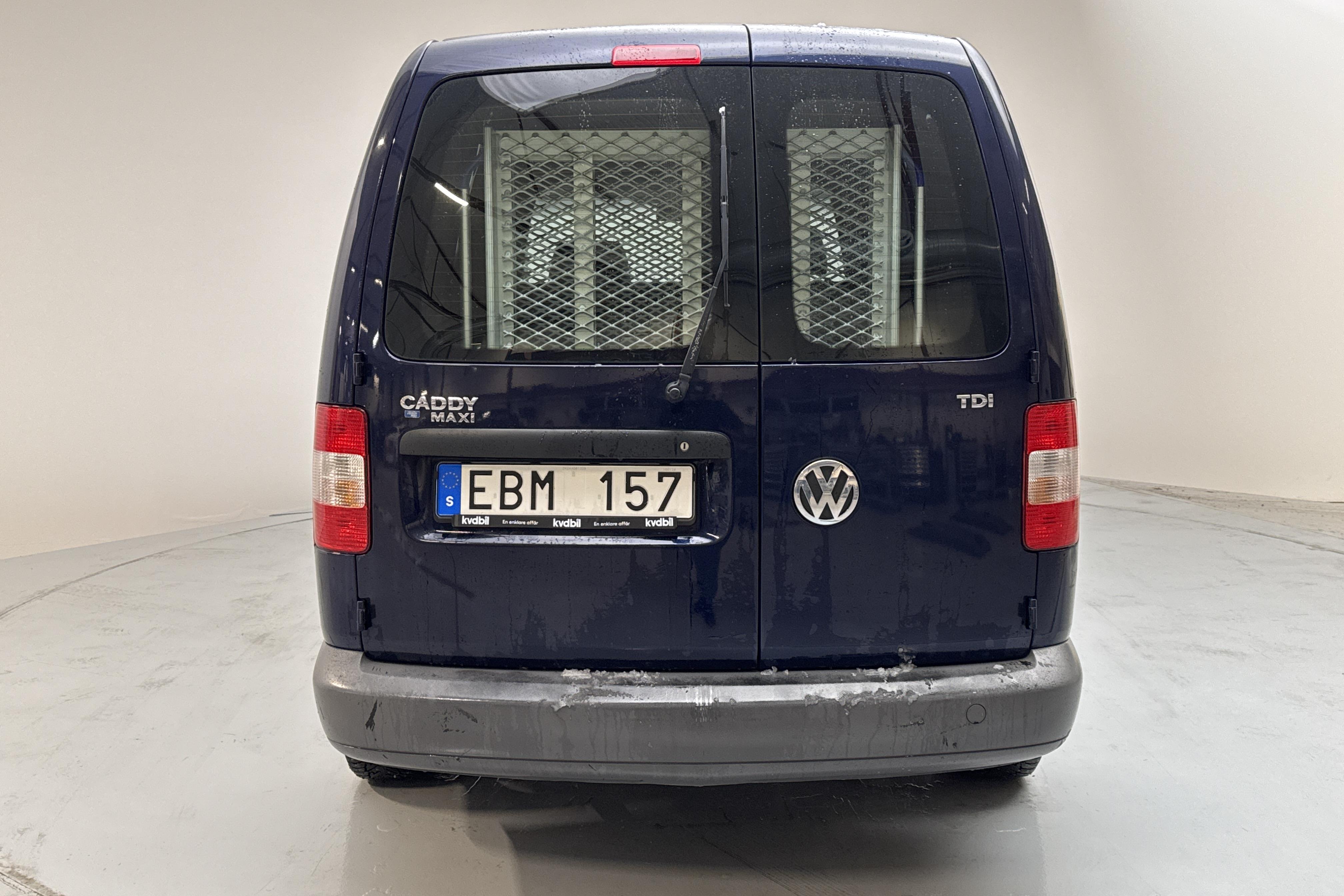 VW Caddy 1.9 TDI Maxi Skåp (105hk) - 168 500 km - Manual - Dark Blue - 2010