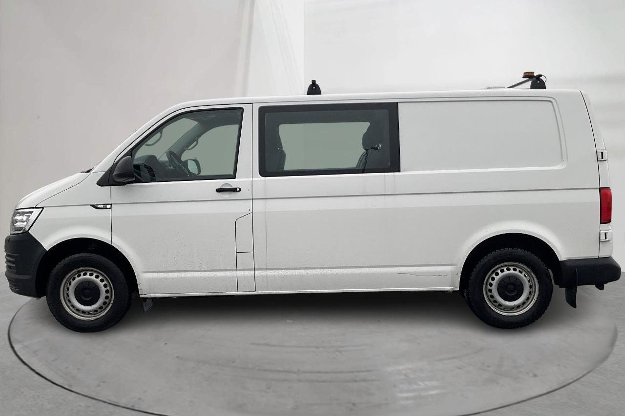 VW Transporter Kombi T6 2.0 TDI BMT Skåp 4MOTION (150hk) - 18 341 mil - Manuell - vit - 2018