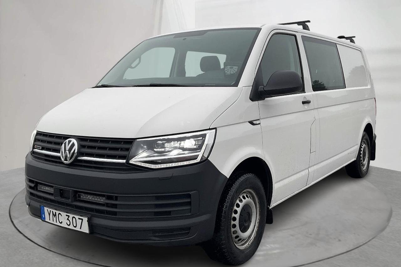 VW Transporter Kombi T6 2.0 TDI BMT Skåp 4MOTION (150hk) - 18 341 mil - Manuell - vit - 2018