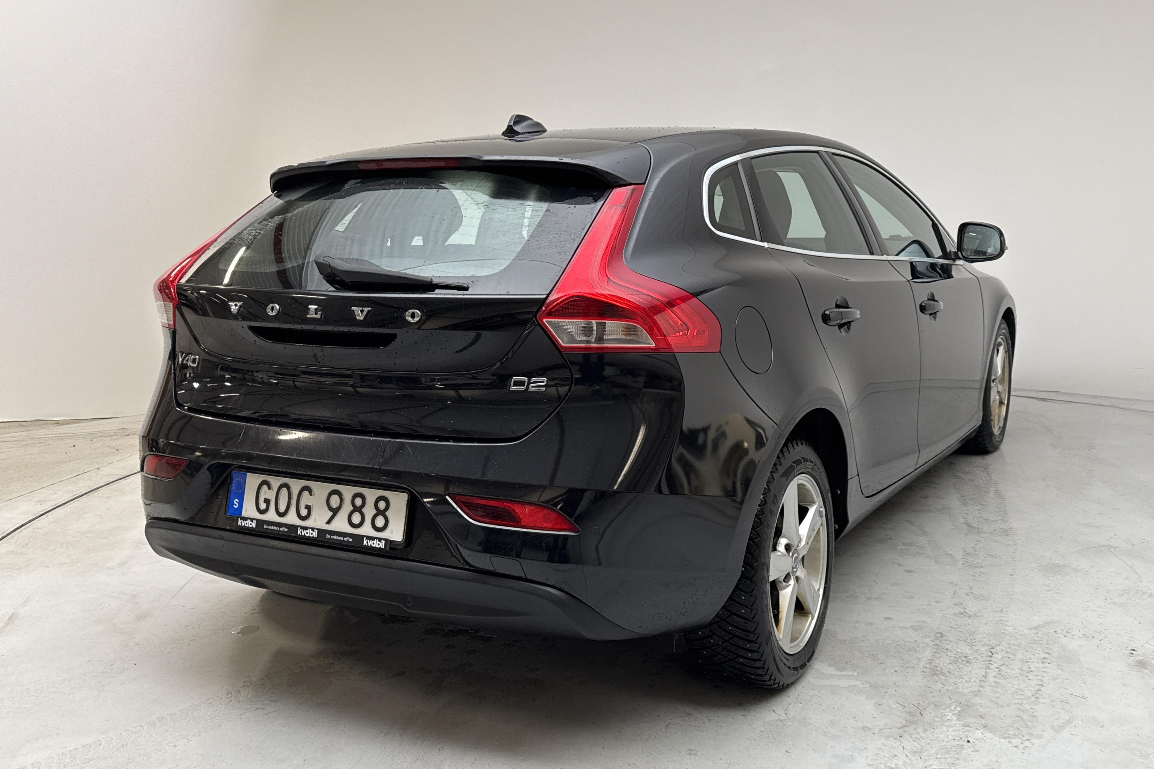 Volvo V40 D2 (115hk) - 160 710 km - Automaatne - must - 2015