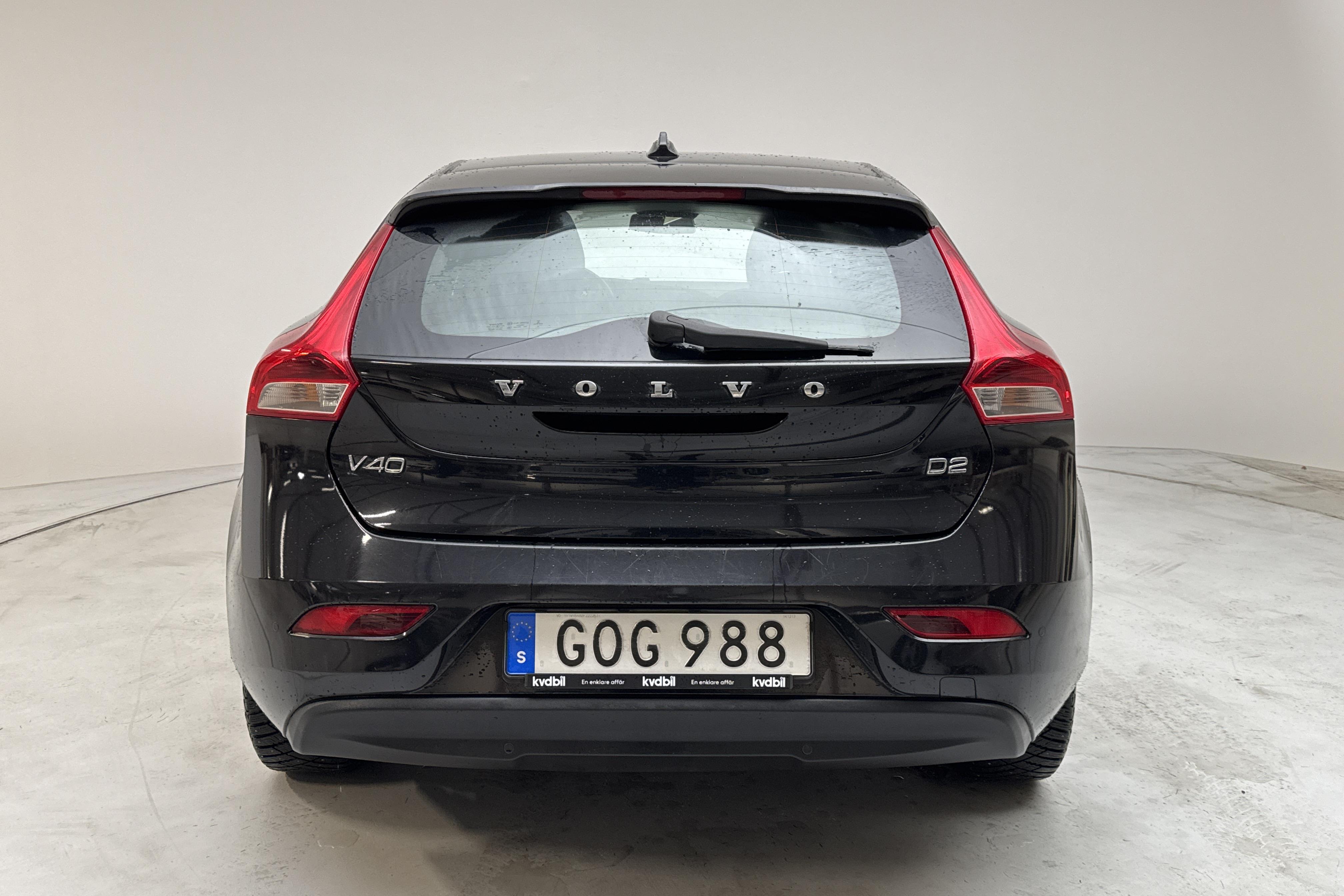 Volvo V40 D2 (115hk) - 160 710 km - Automaatne - must - 2015