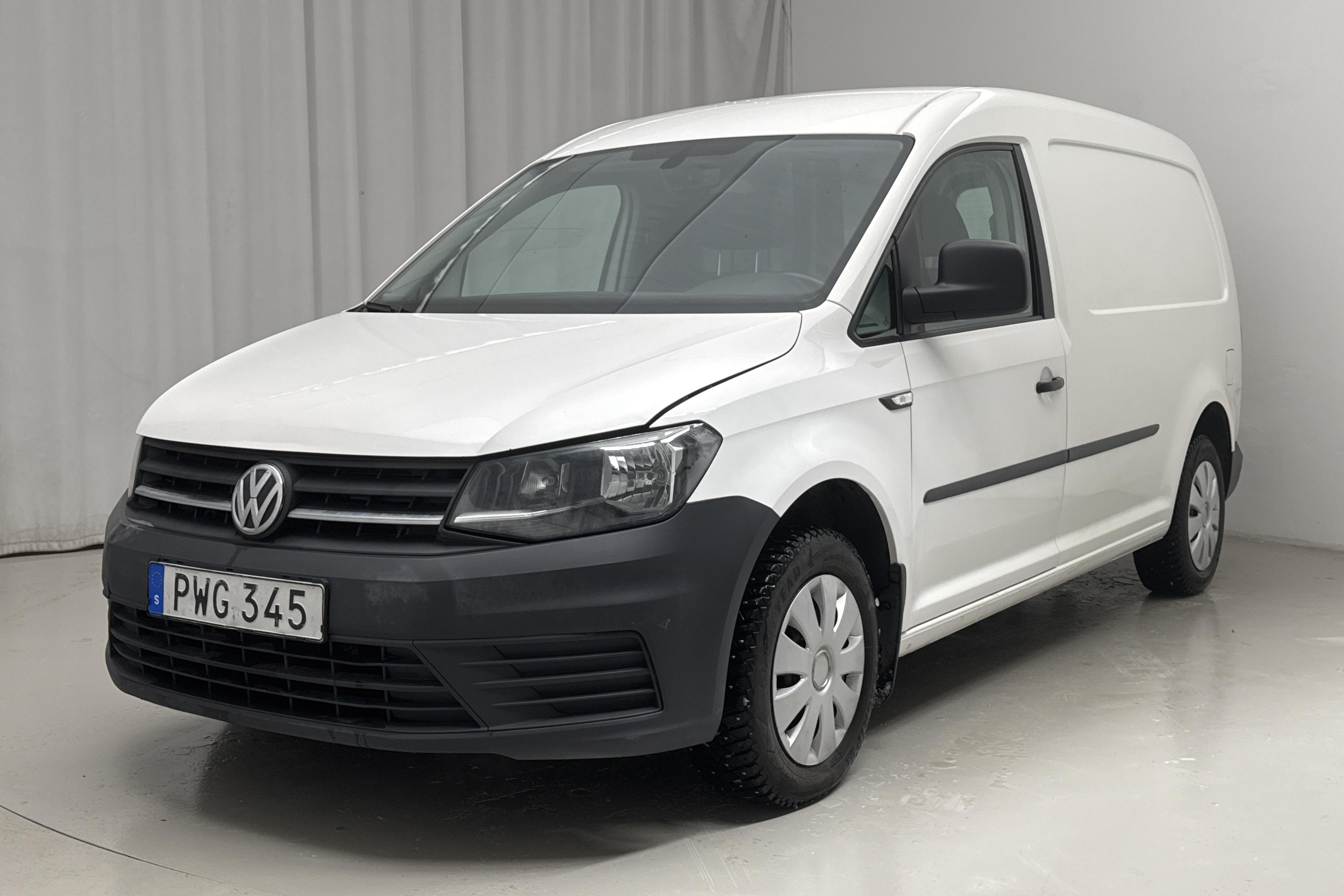 VW Caddy 1.6 TDI Maxi Skåp (102hk) - 139 040 km - Automatic - white - 2016