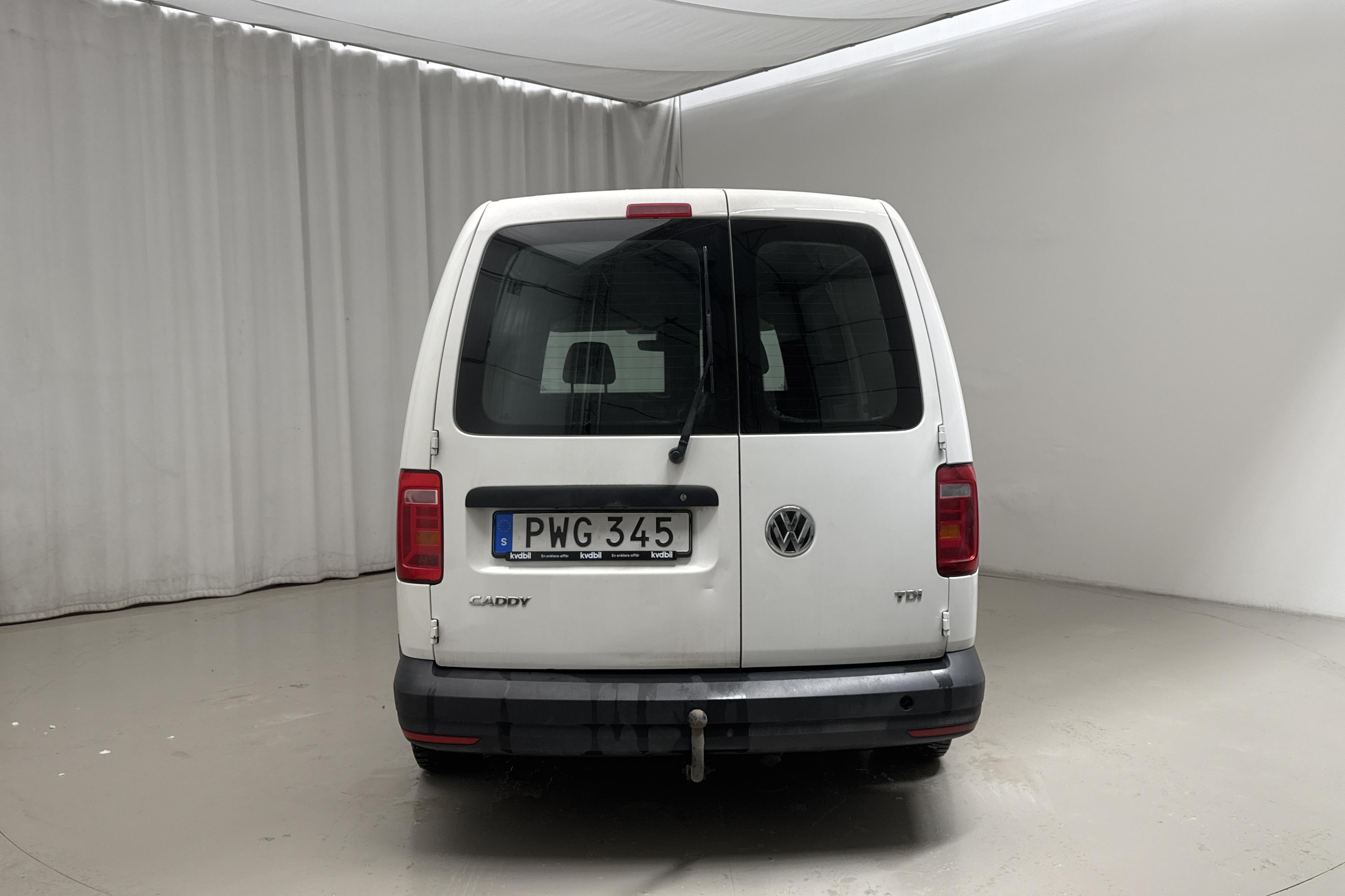 VW Caddy 1.6 TDI Maxi Skåp (102hk) - 139 040 km - Automatic - white - 2016