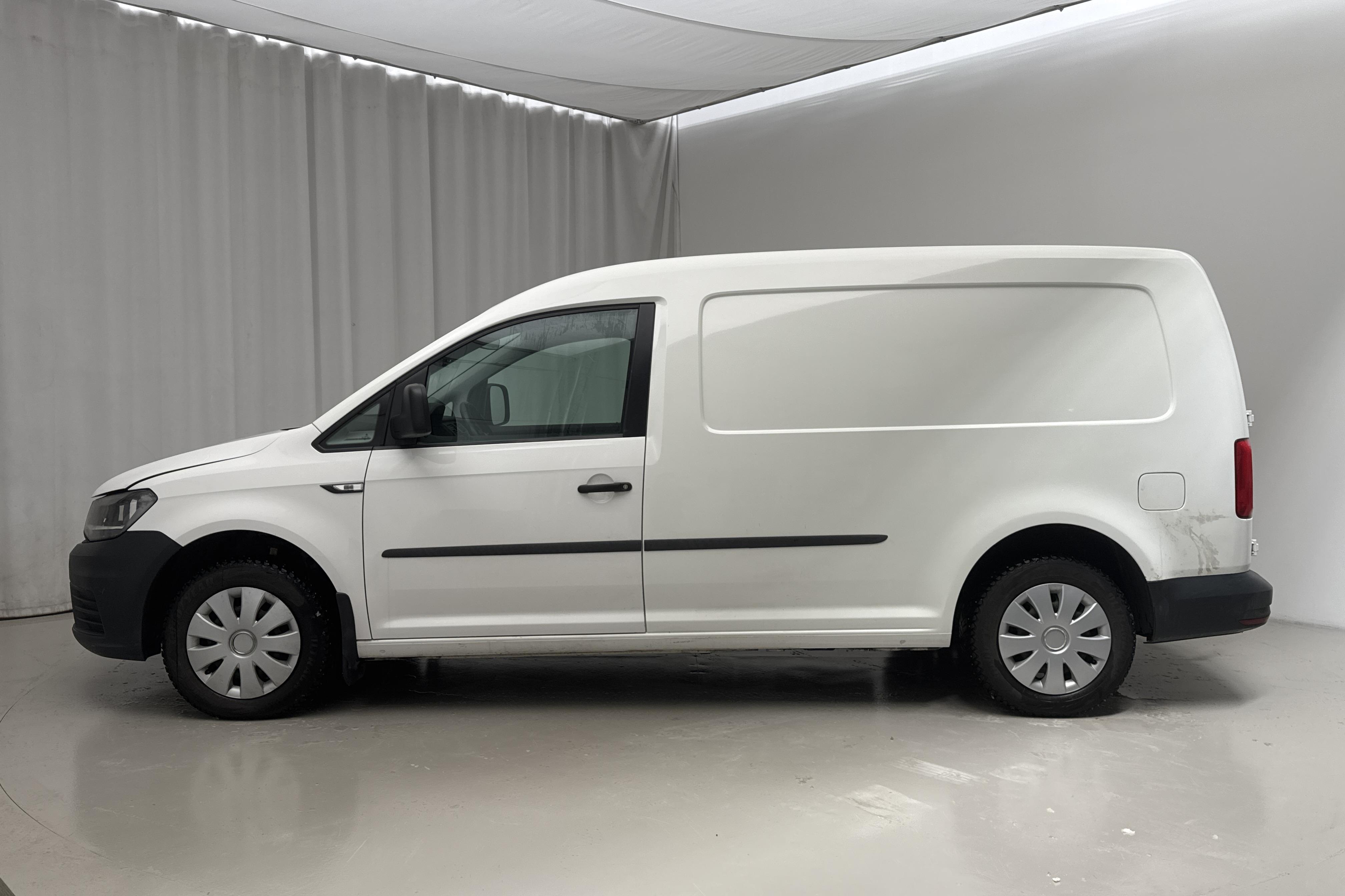 VW Caddy 1.6 TDI Maxi Skåp (102hk) - 139 040 km - Automatic - white - 2016