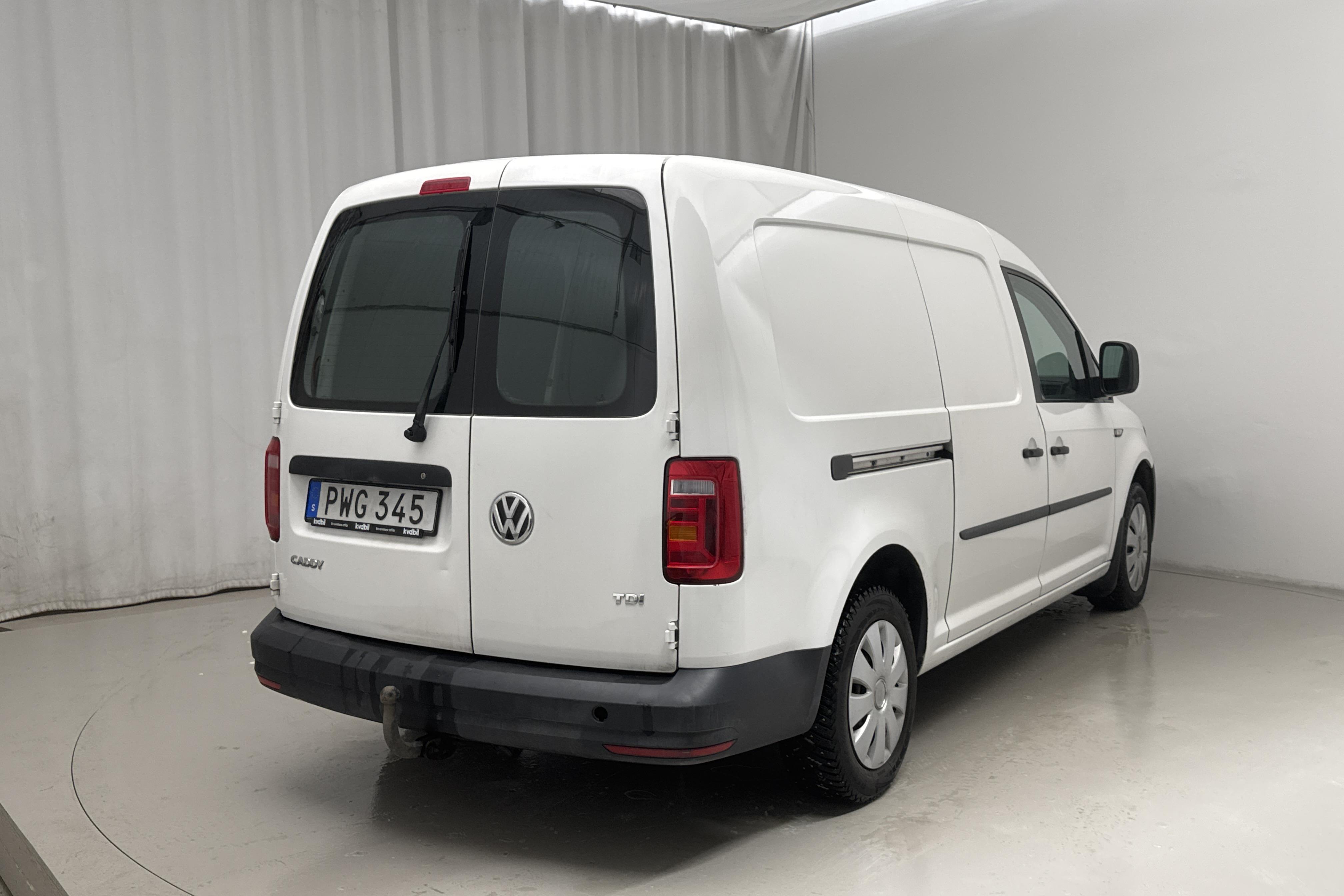 VW Caddy 1.6 TDI Maxi Skåp (102hk) - 139 040 km - Automatic - white - 2016