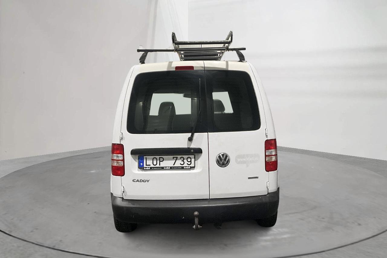 VW Caddy 2.0 Ecofuel Skåp (109hk) - 7 980 mil - Manuell - vit - 2011