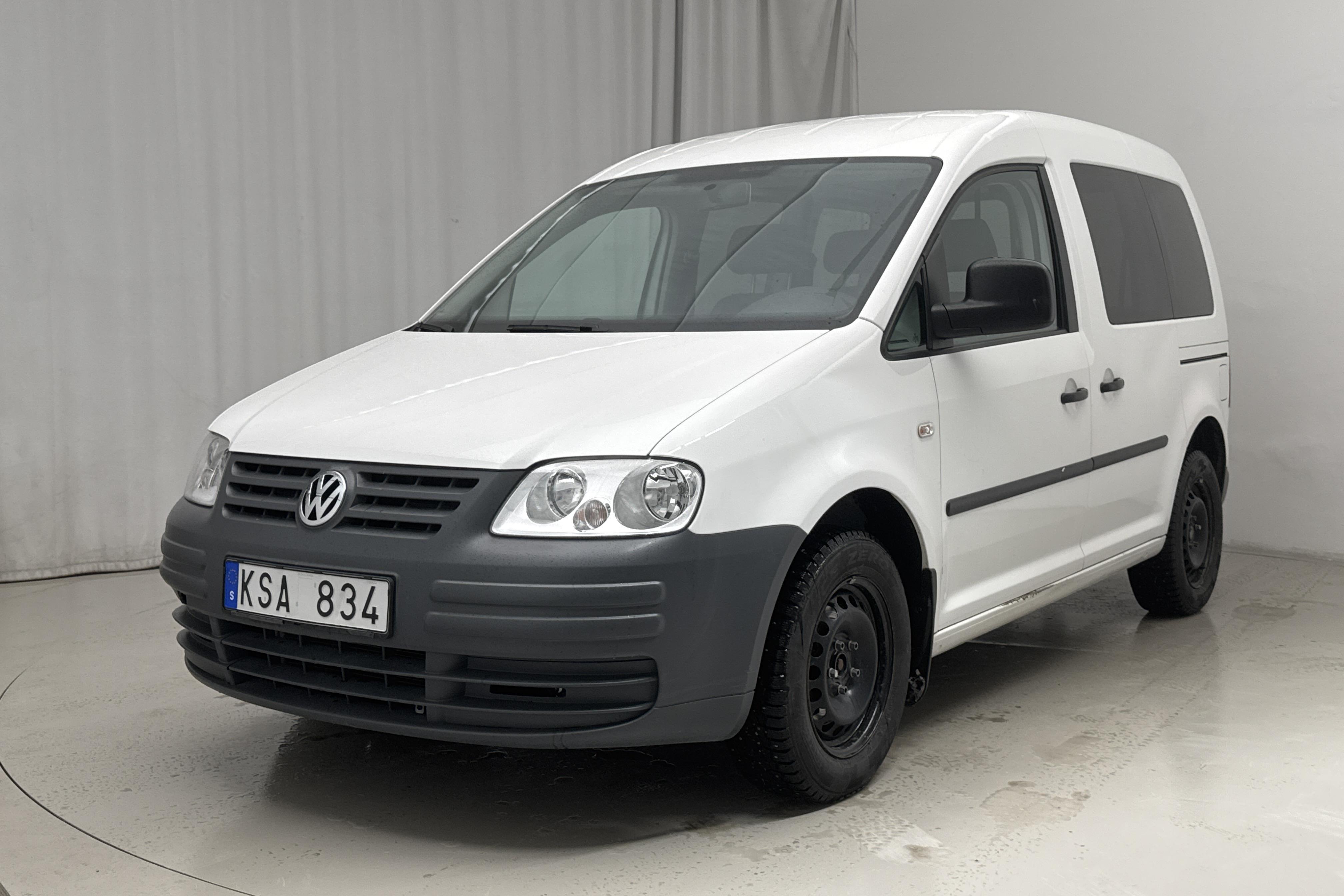 VW Caddy Life 2.0 EcoFuel (109hk) - 9 106 mil - Manuell - vit - 2010