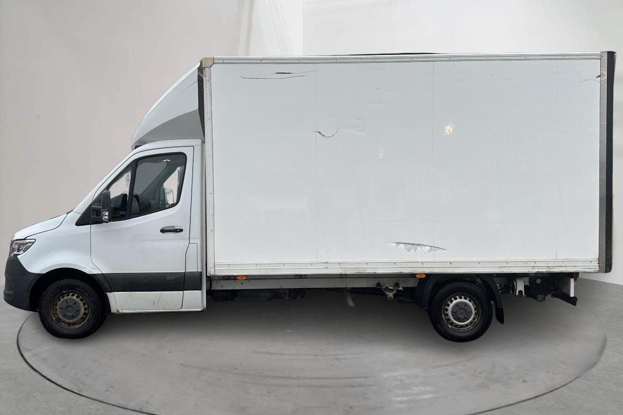 Mercedes Sprinter 316 CDI Volyskåp RWD (163hk) - 29 426 mil - Automat - vit - 2019