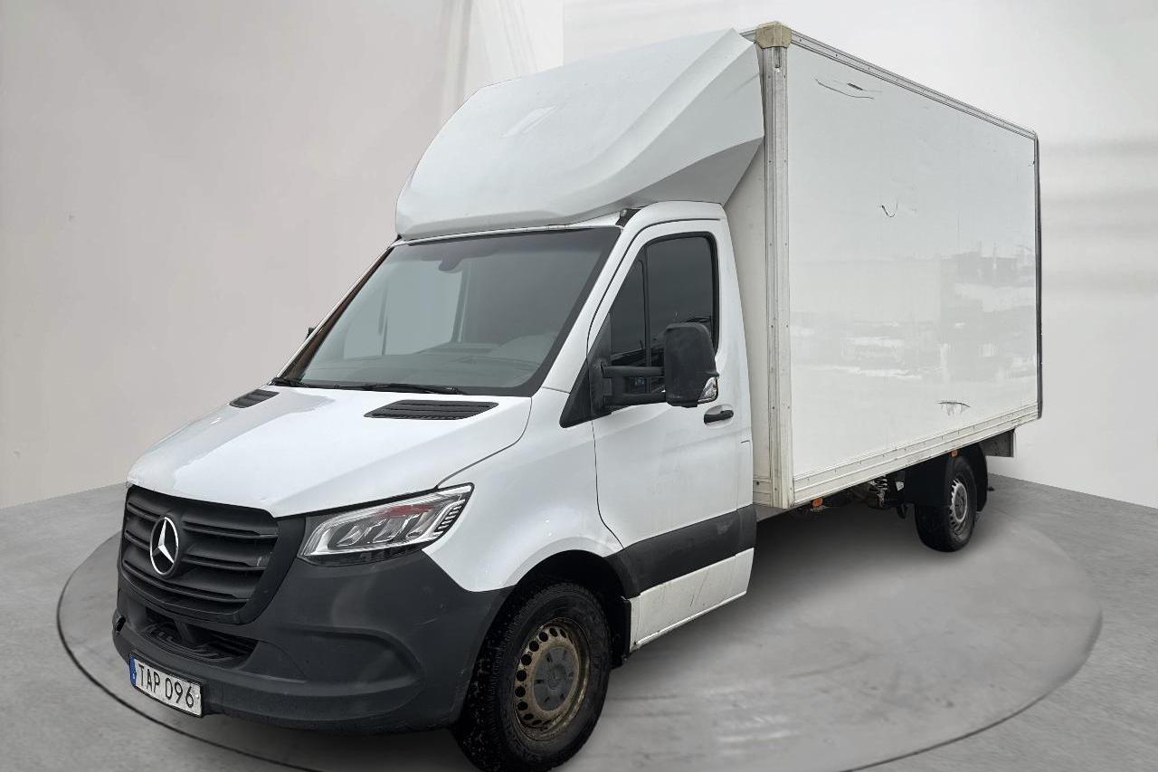 Mercedes Sprinter 316 CDI Volyskåp RWD (163hk) - 29 426 mil - Automat - vit - 2019