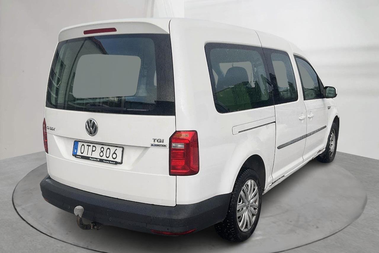 VW Caddy Maxi Life 1.4 TGI (110hk) - 15 692 mil - Automat - vit - 2017