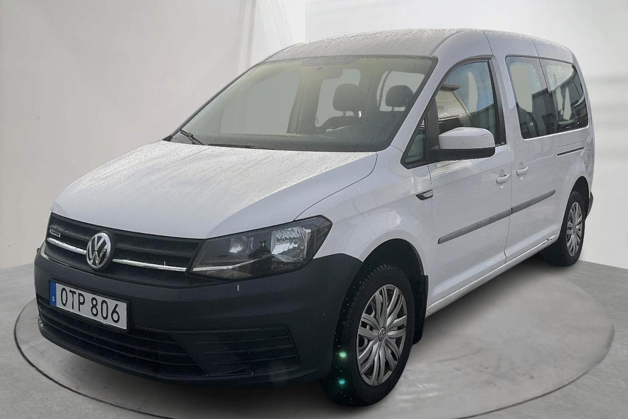 VW Caddy Maxi Life 1.4 TGI (110hk) - 15 692 mil - Automat - vit - 2017