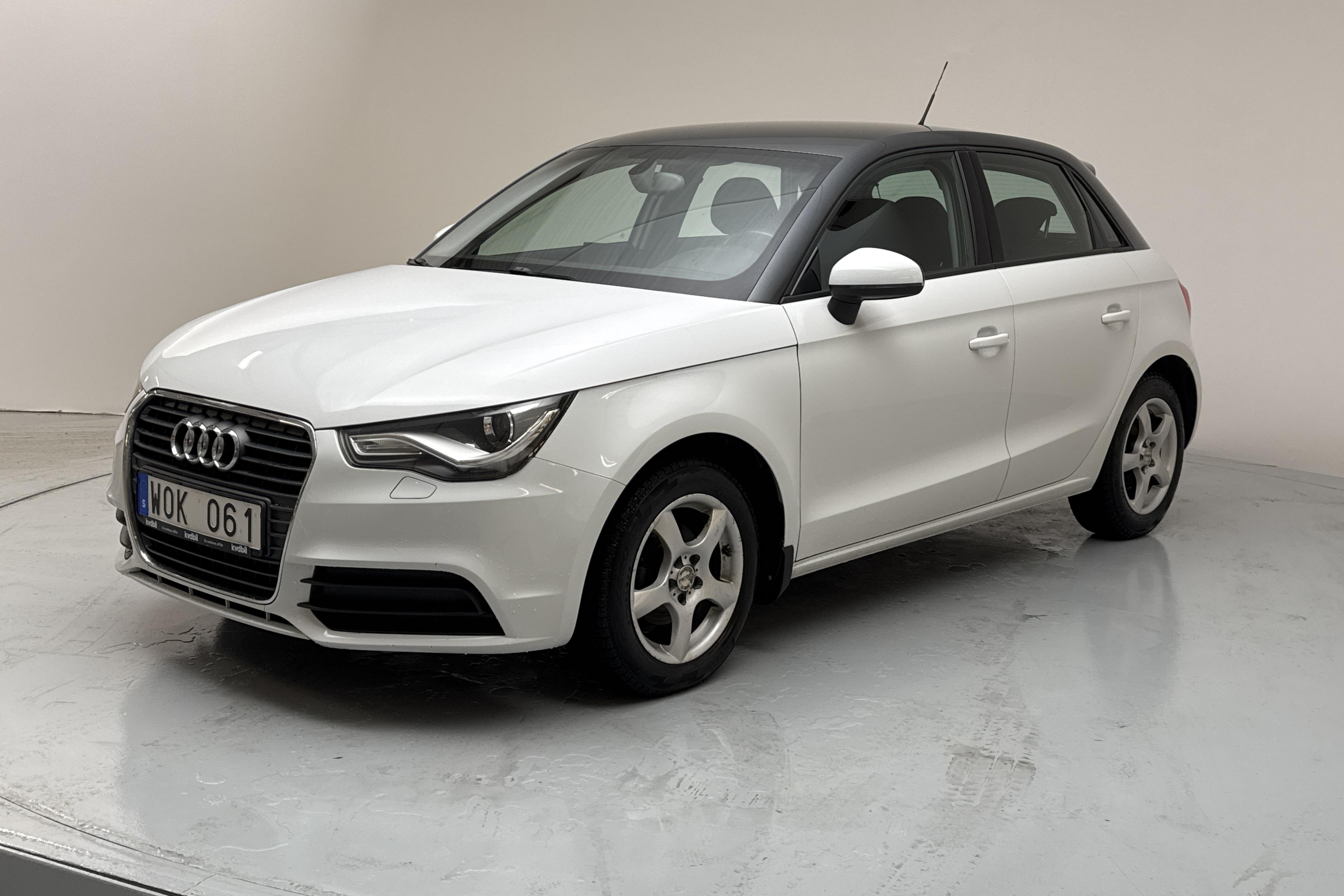 Audi A1 1.2 TFSI Sportback (86hk) - 145 170 km - Manuaalinen - valkoinen - 2014