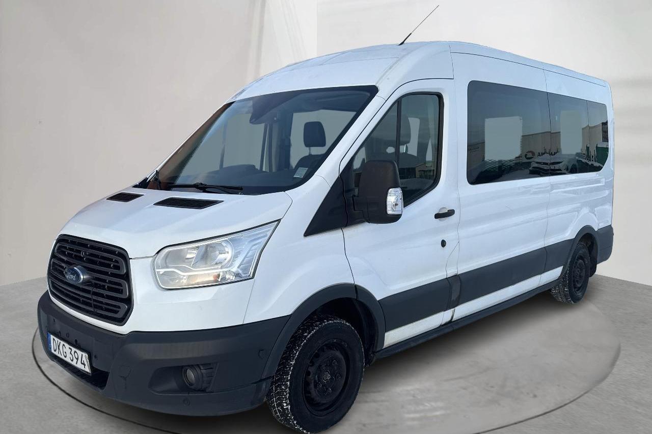 Ford Transit 350 2.0 TDCi 2WD Kombi (130hk) - 387 860 km - Manuaalinen - valkoinen - 2016