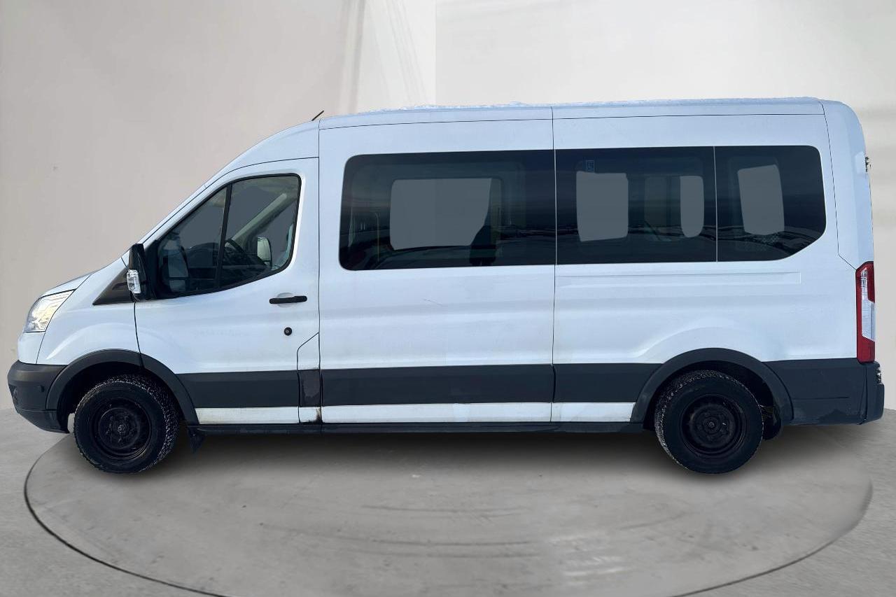 Ford Transit 350 2.0 TDCi 2WD Kombi (130hk) - 387 860 km - Manuaalinen - valkoinen - 2016