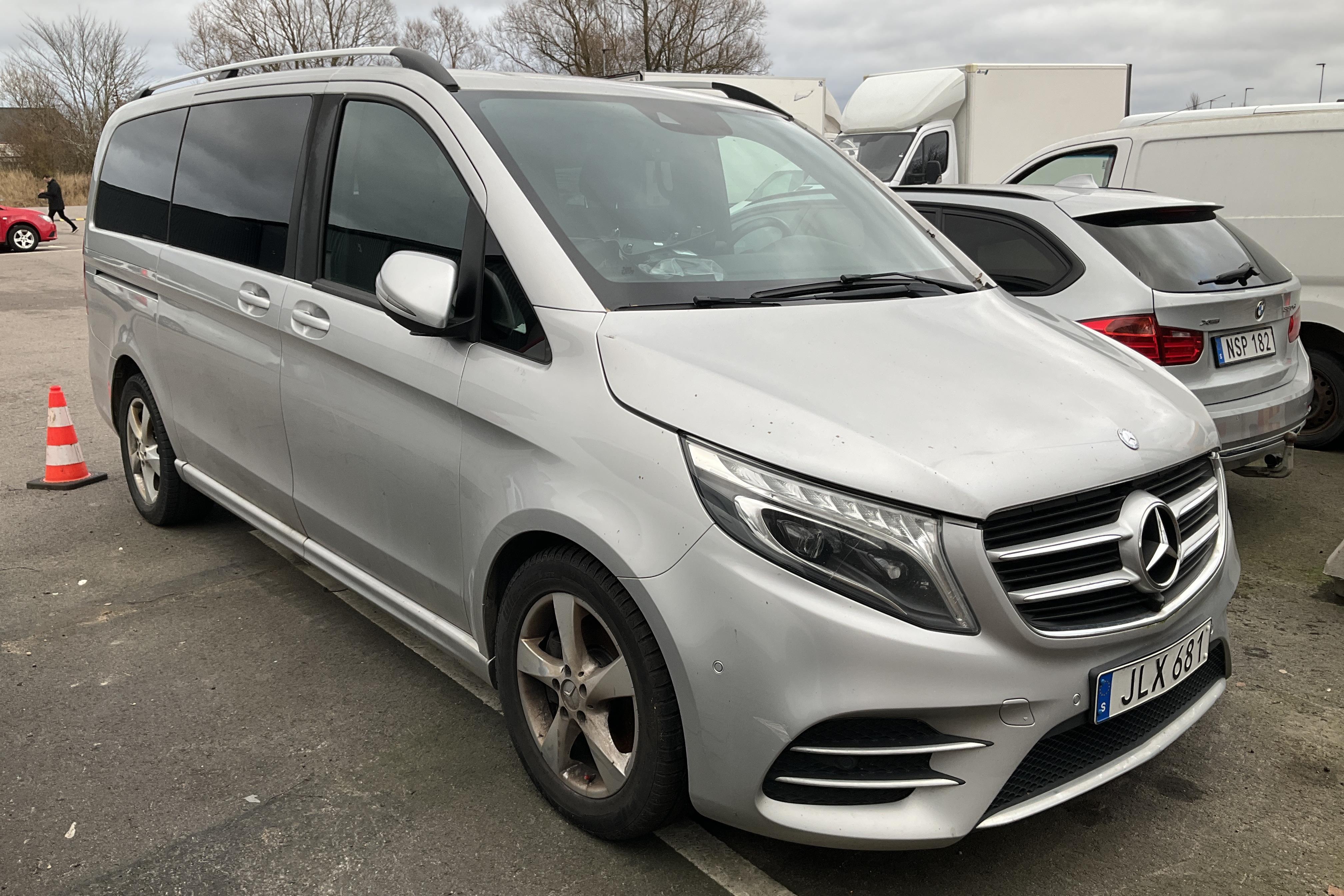 Mercedes V 220 d W447 (163hk) - 21 306 mil - Automat - silver - 2017