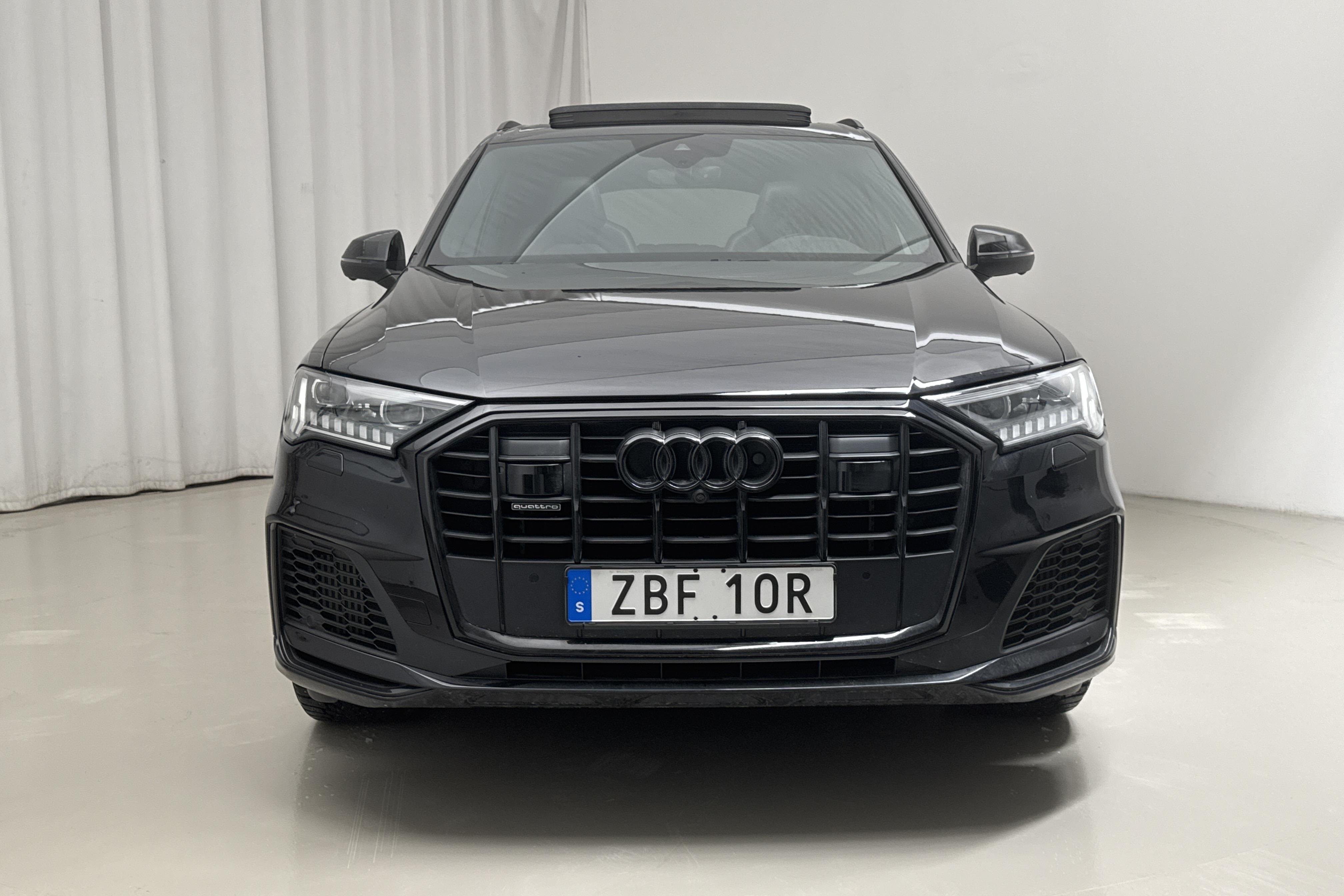 Audi Q7 60 TFSI e quattro LCI (456hk) - 73 370 km - Automatic - black - 2021