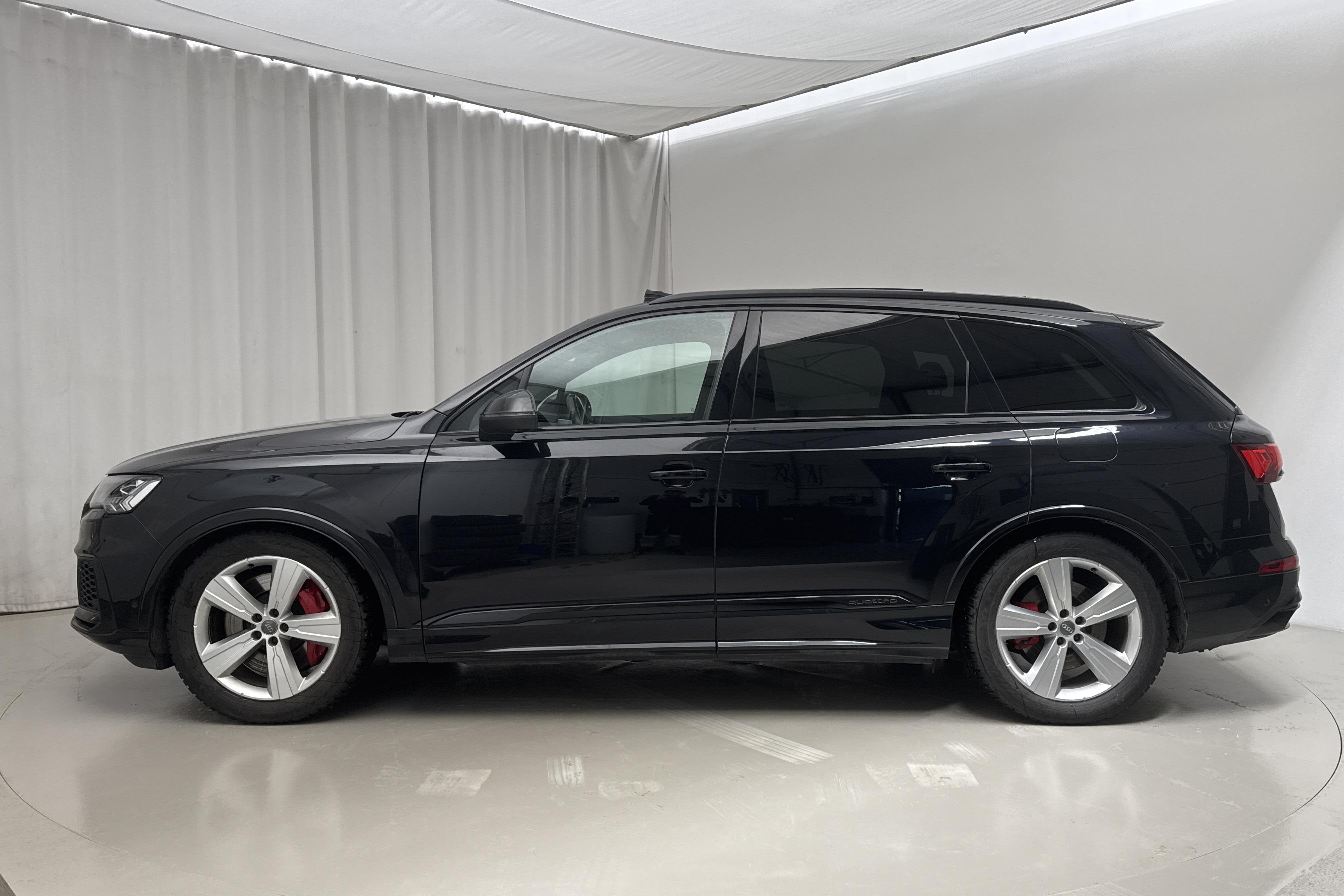 Audi Q7 60 TFSI e quattro LCI (456hk) - 73 370 km - Automatic - black - 2021