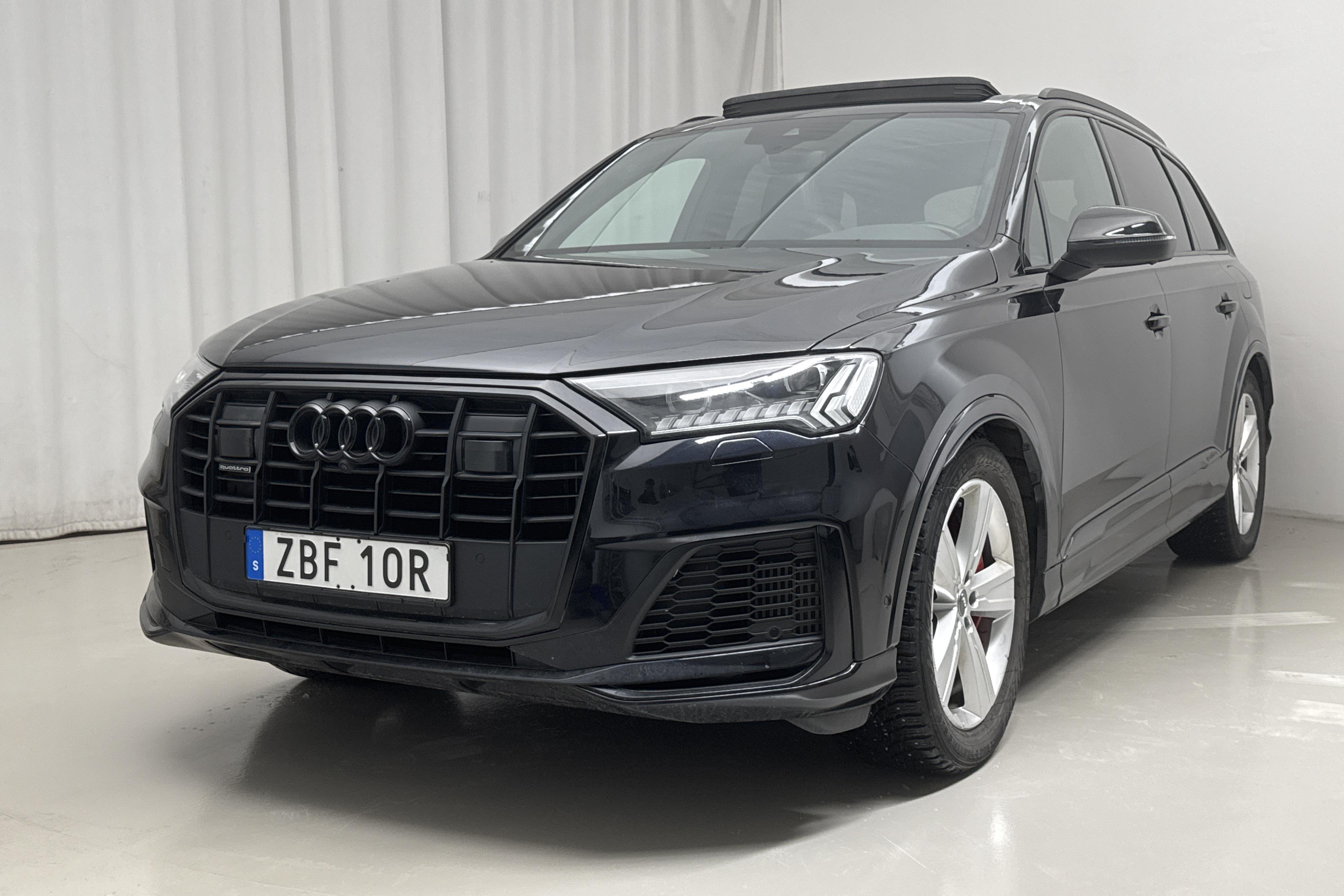 Audi Q7 60 TFSI e quattro LCI (456hk) - 73 370 km - Automatic - black - 2021