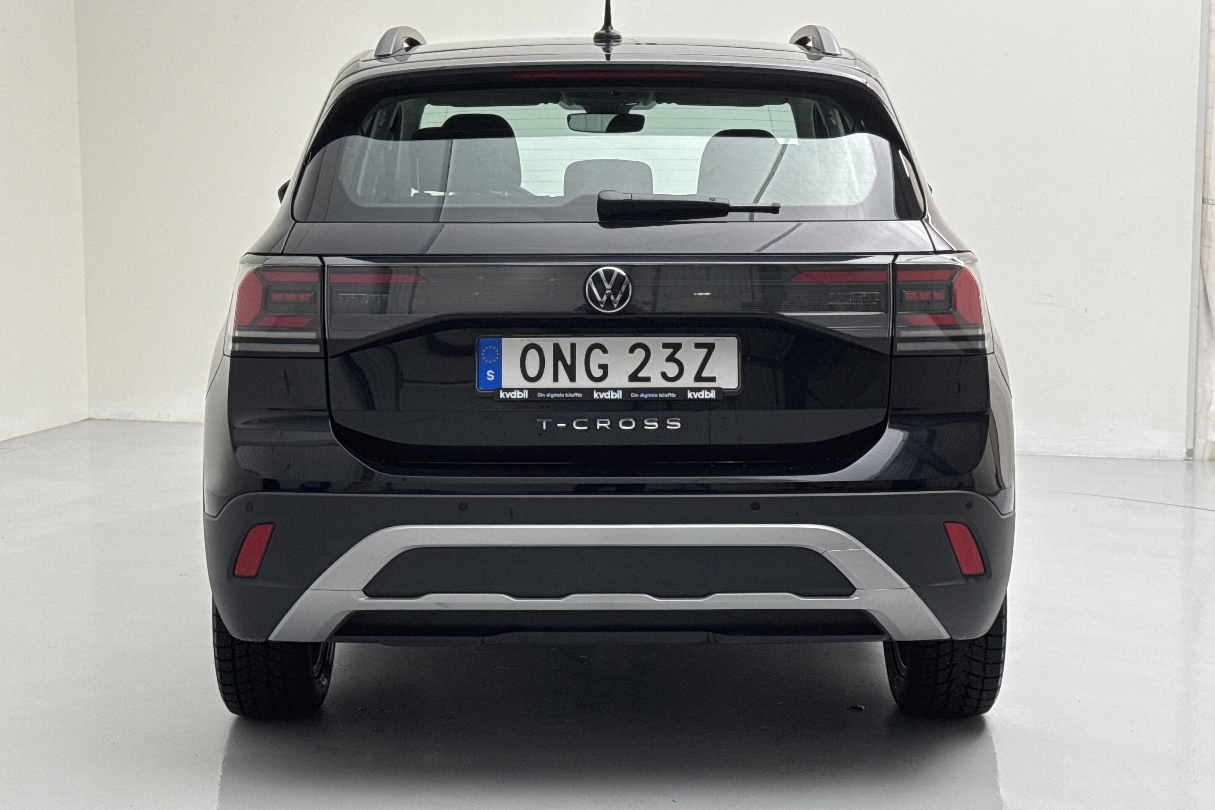 VW T-Cross 1.0 TSI (116hk) - 16 390 km - Automatic - black - 2024