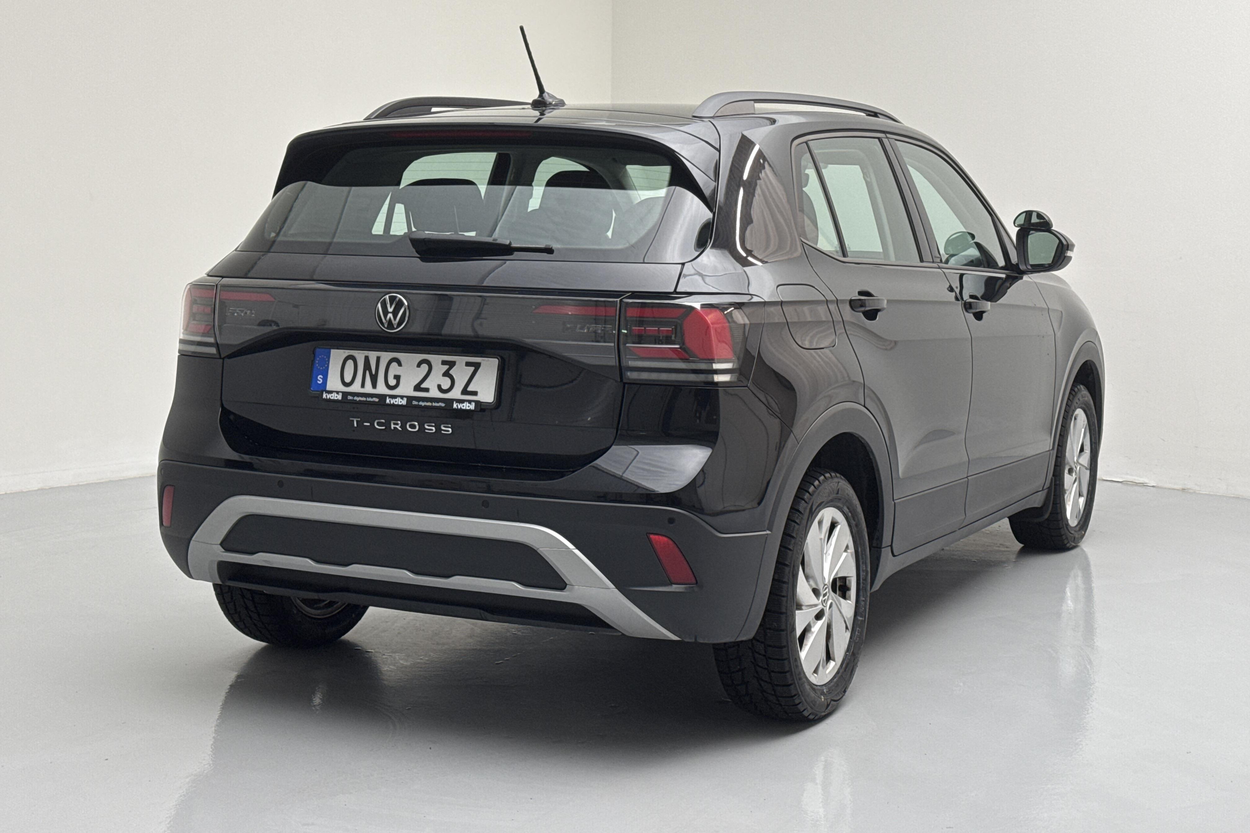 VW T-Cross 1.0 TSI (116hk) - 16 390 km - Automatic - black - 2024