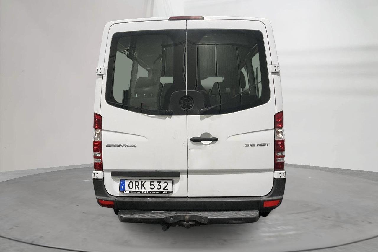 Mercedes Sprinter 316 NGT (156hk) - 5 000 mil - Automat - vit - 2017