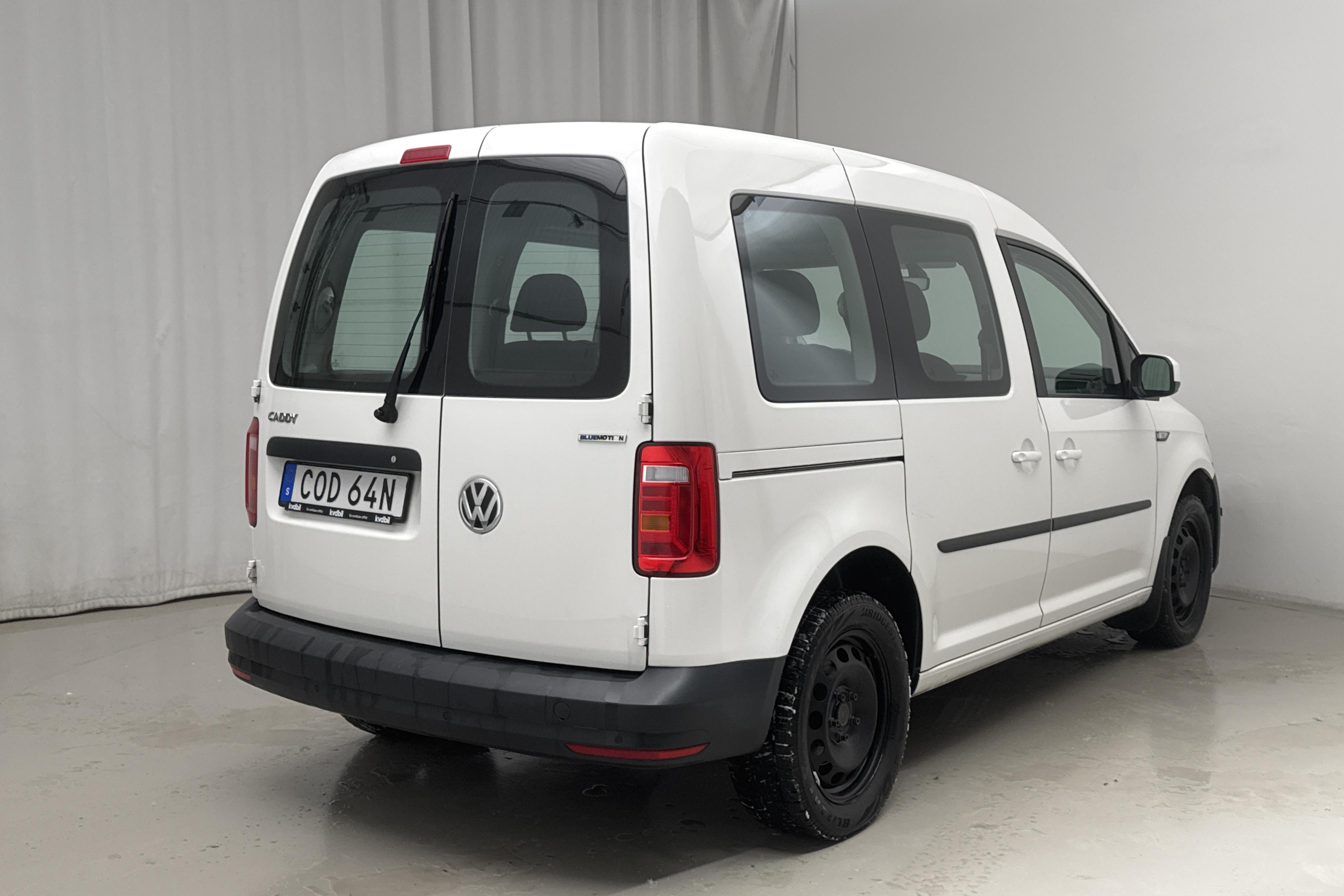 VW Caddy Life 1.4 TGI (110hk) - 2 192 mil - Automat - vit - 2019