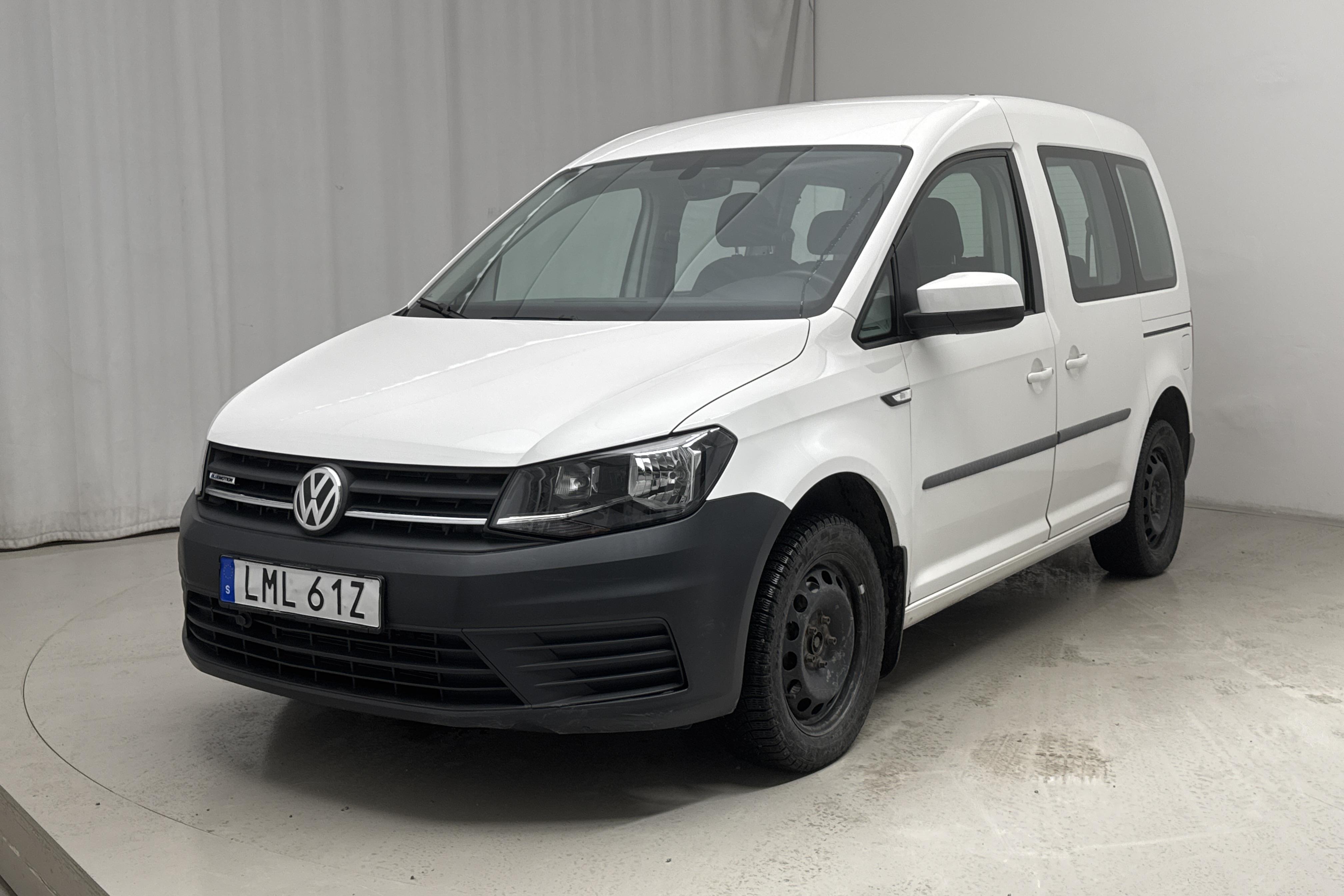 VW Caddy Life 1.4 TGI (110hk) - 6 334 mil - Automat - vit - 2019