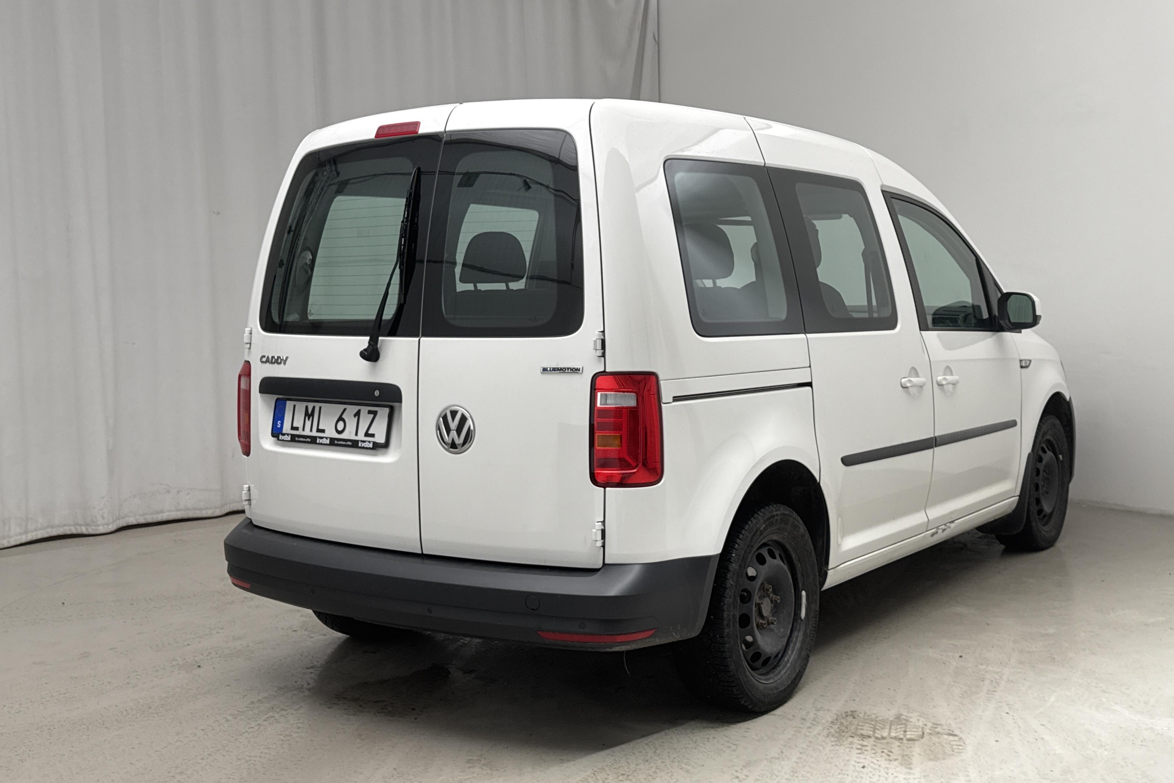 VW Caddy Life 1.4 TGI (110hk) - 6 334 mil - Automat - vit - 2019