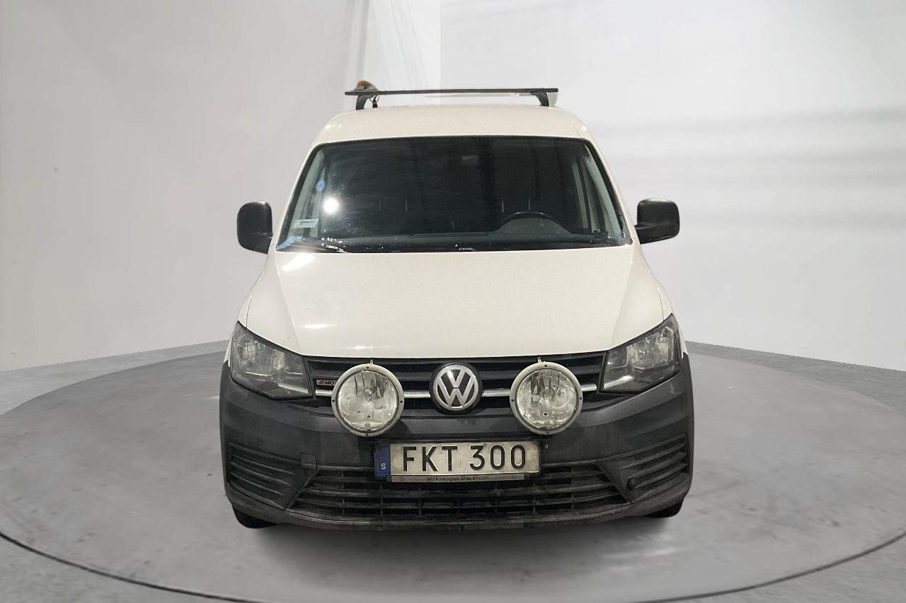 VW Caddy 2.0 TDI Skåp 4MOTION (122hk) - 13 642 mil - Manuell - vit - 2018